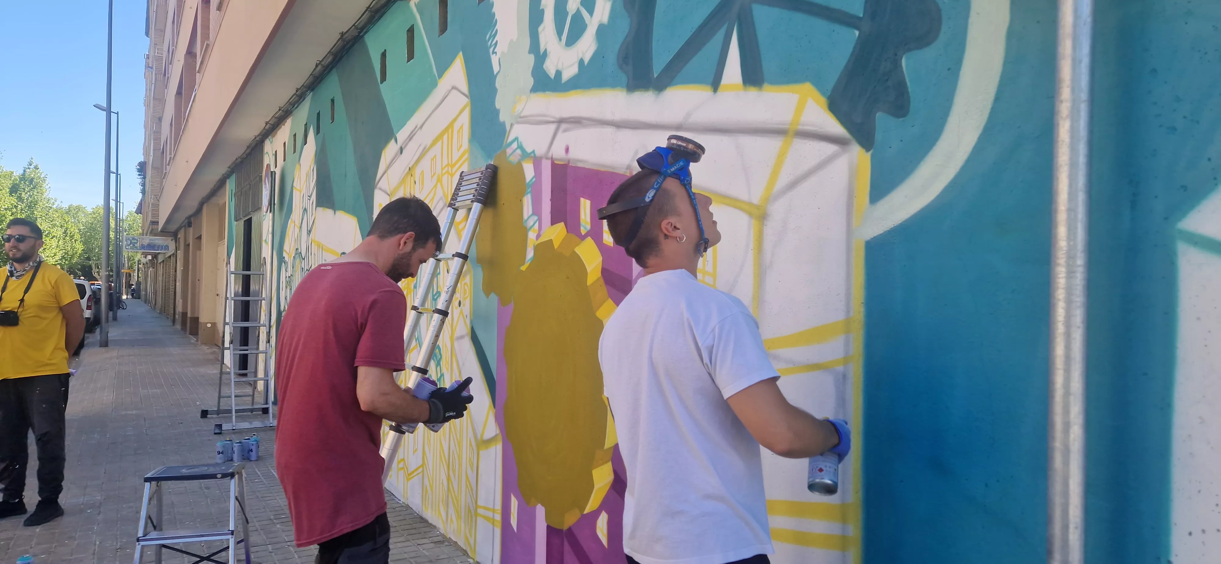 Ruta de los Murales del Perpetuo Socorro. Foto Myriam Martínez