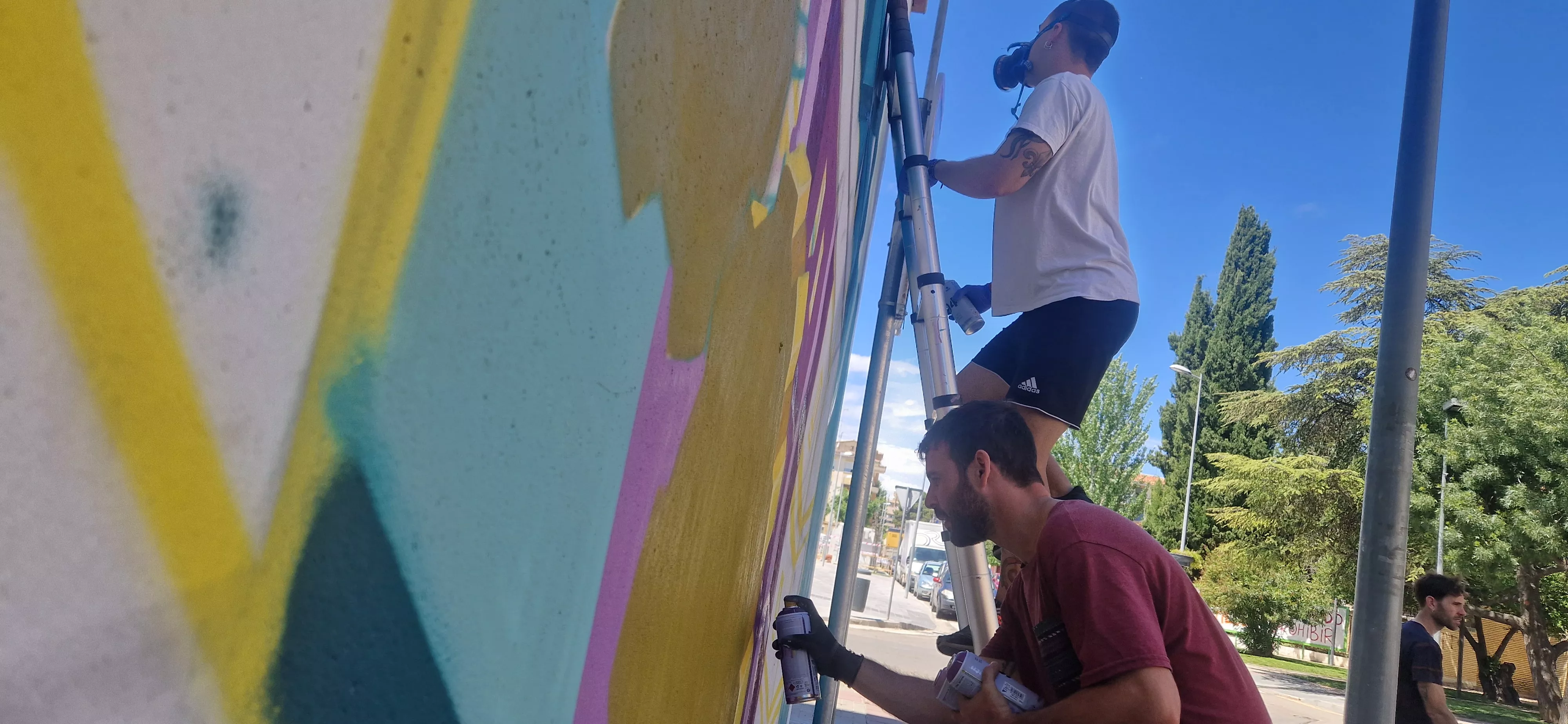 Ruta de los Murales del Perpetuo Socorro. Foto Myriam Martínez