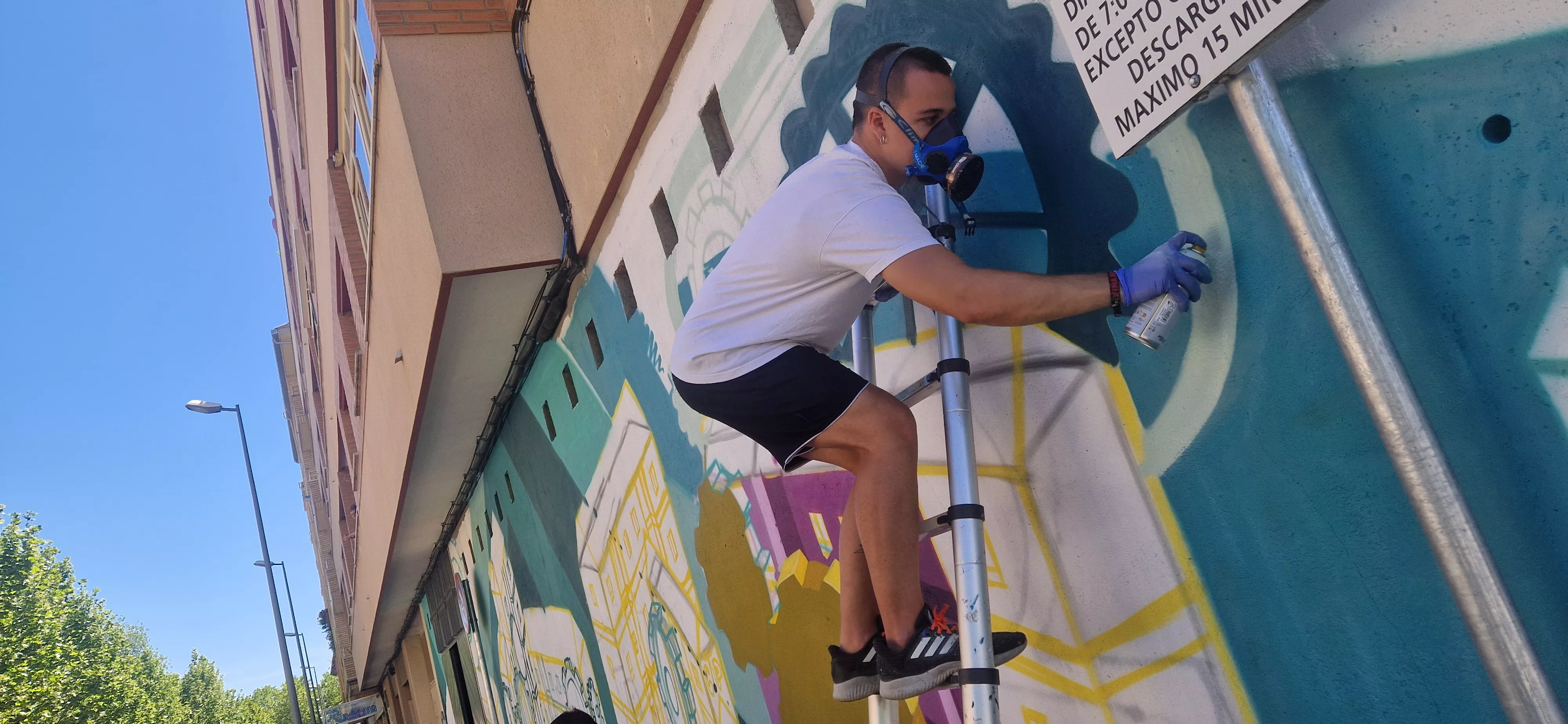 Ruta de los Murales del Perpetuo Socorro. Foto Myriam Martínez