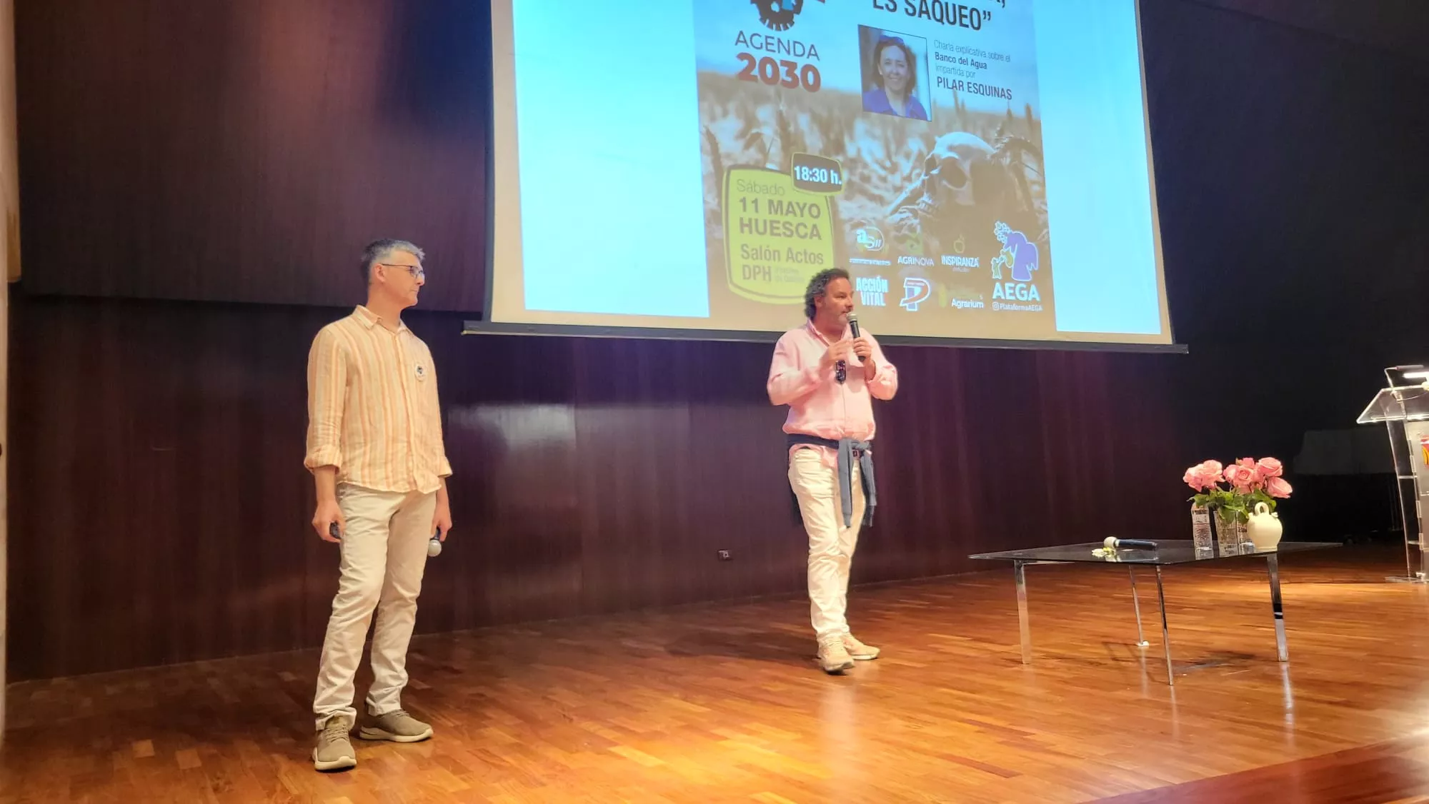 Conferencia de Pilar Esquinas en Huesca