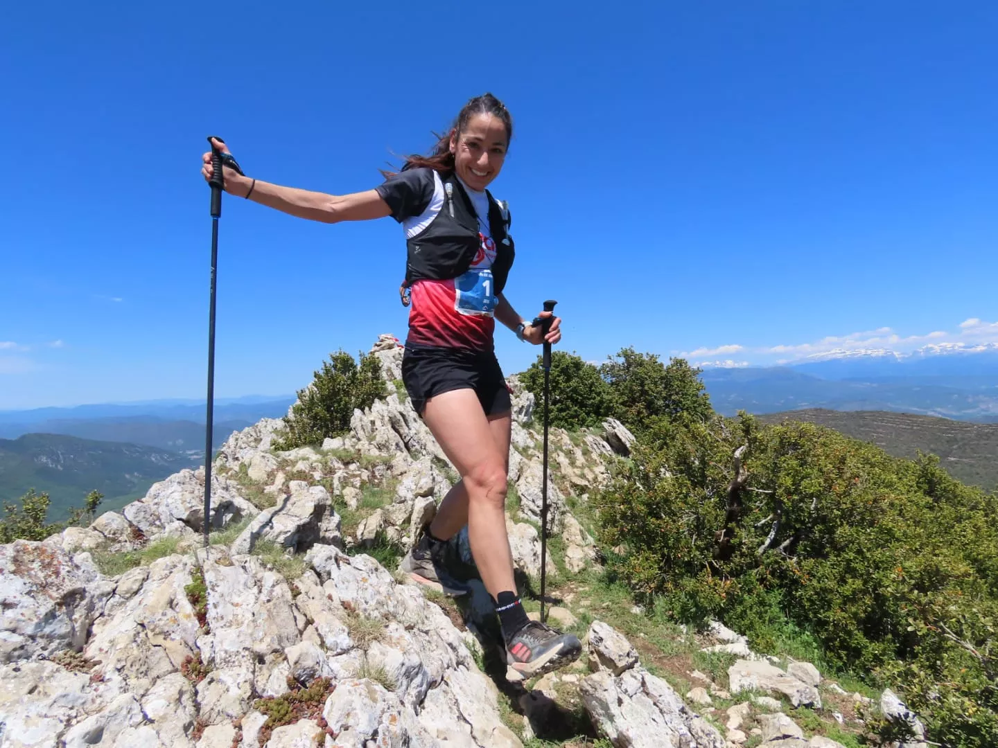 Julia Pérez, vencedora femenina de la Ultra.