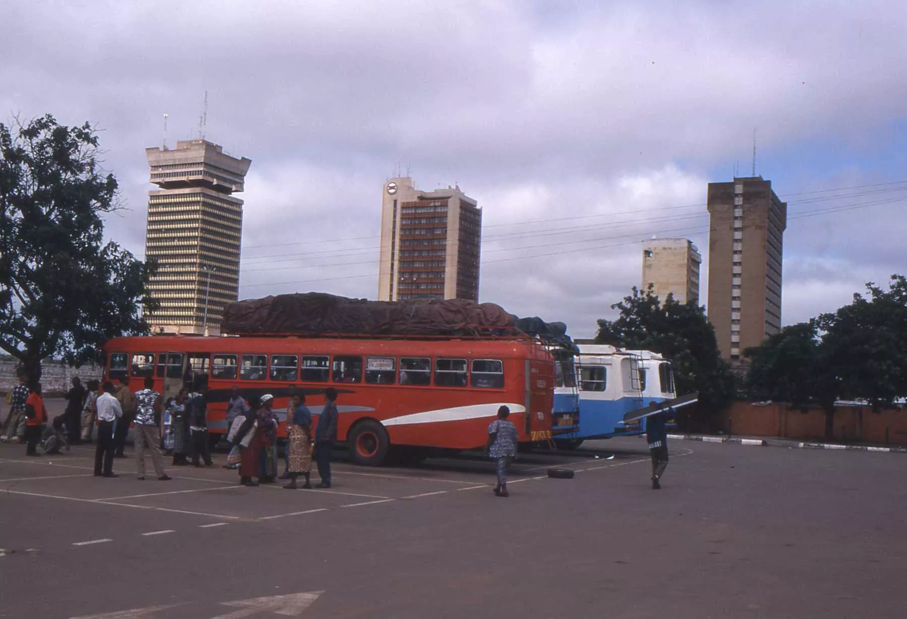 Marco Pascual en Lusaka