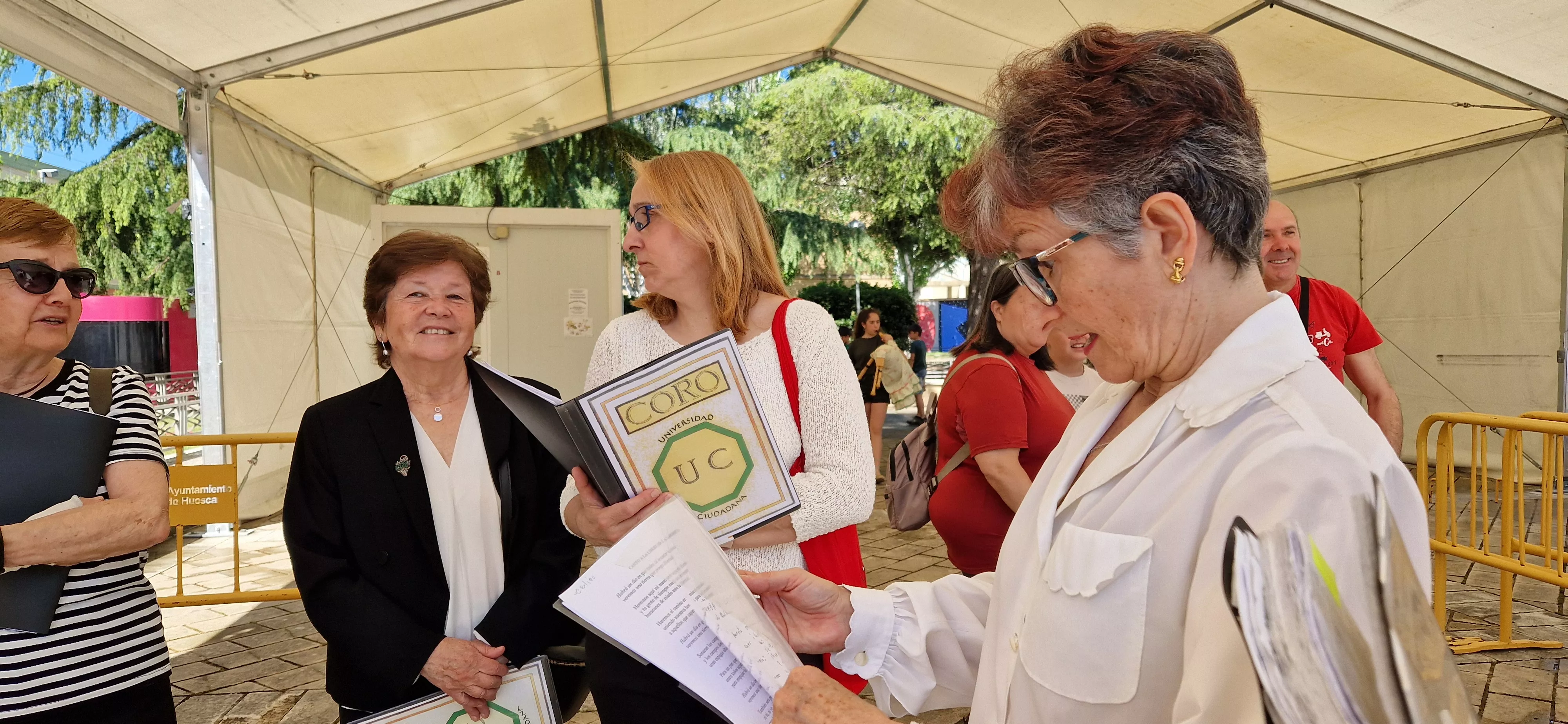 Concierto multicoral en Barriofest 2024. Foto Myriam Martínez