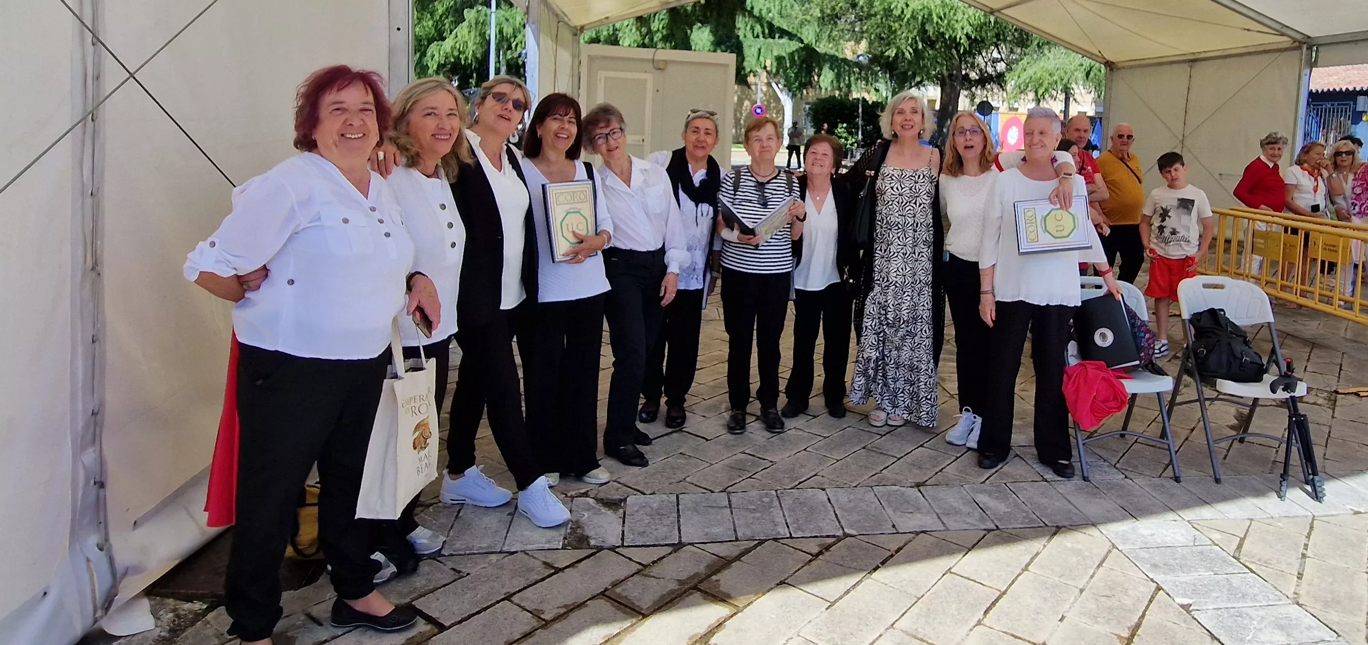 Concierto multicoral en Barriofest 2024. Foto Myriam Martínez