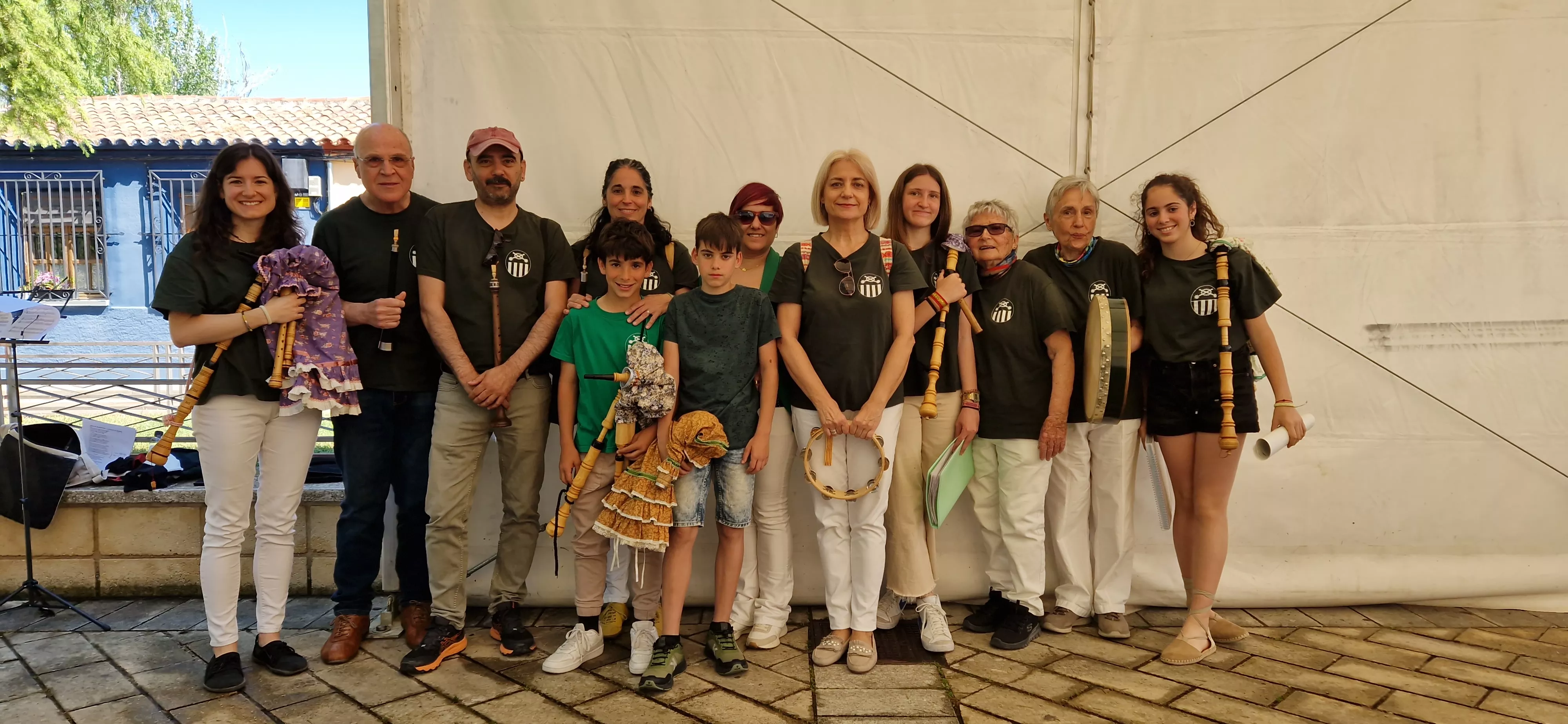 Concierto multicoral en Barriofest 2024. Foto Myriam Martínez