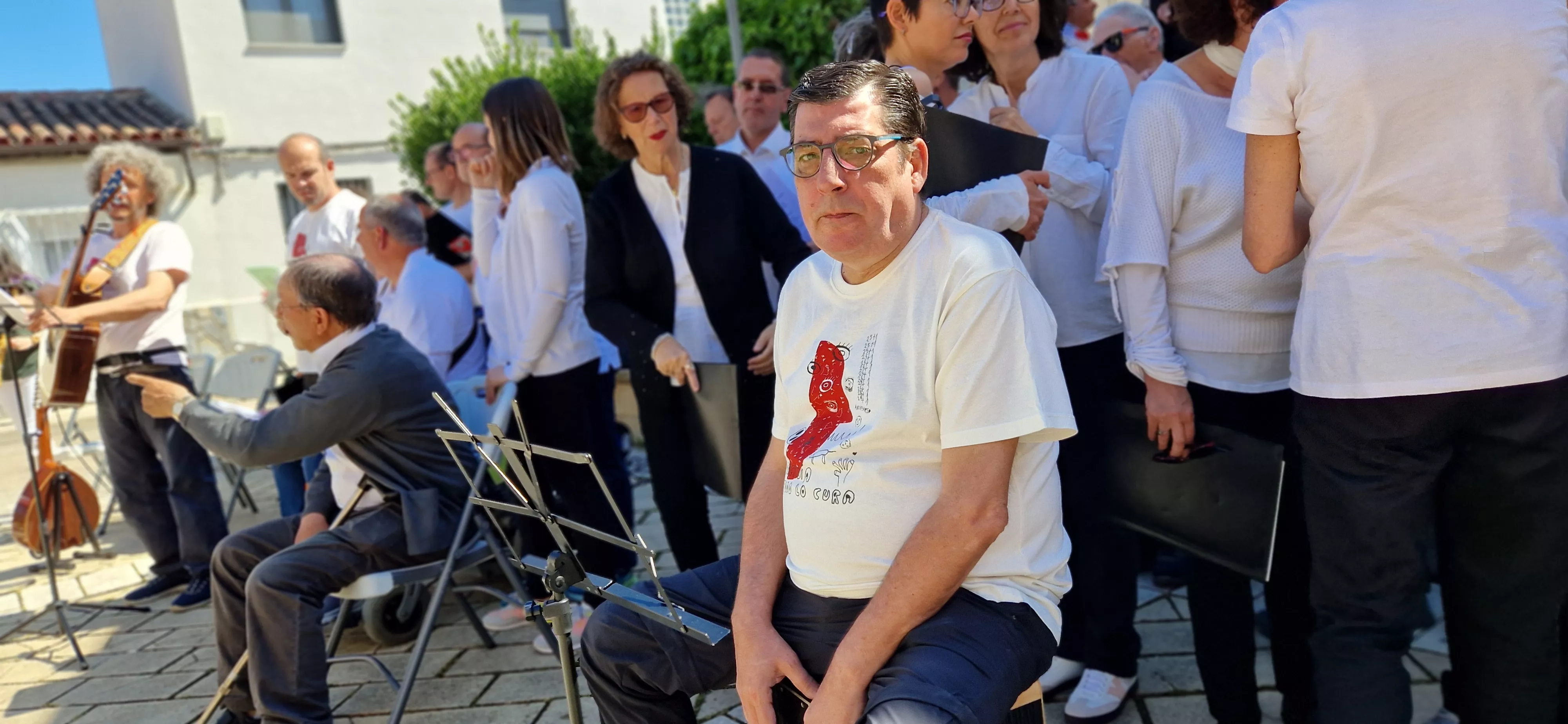 Concierto multicoral en Barriofest 2024. Foto Myriam Martínez