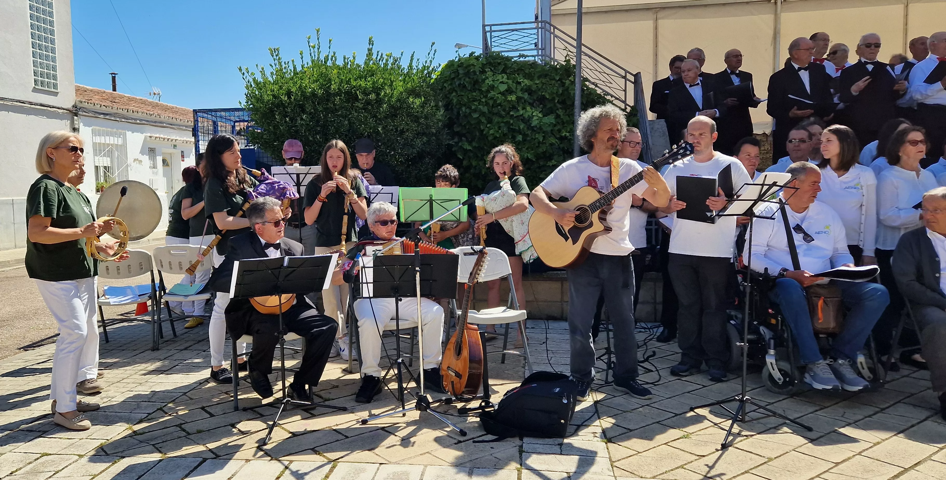 Concierto multicoral en Barriofest 2024. Foto Myriam Martínez