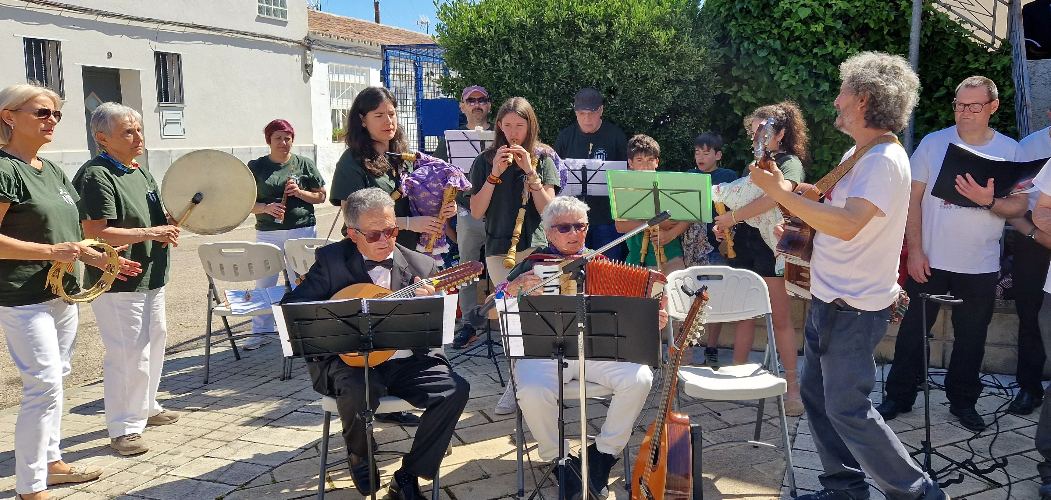 Concierto multicoral en Barriofest 2024. Foto Myriam Martínez