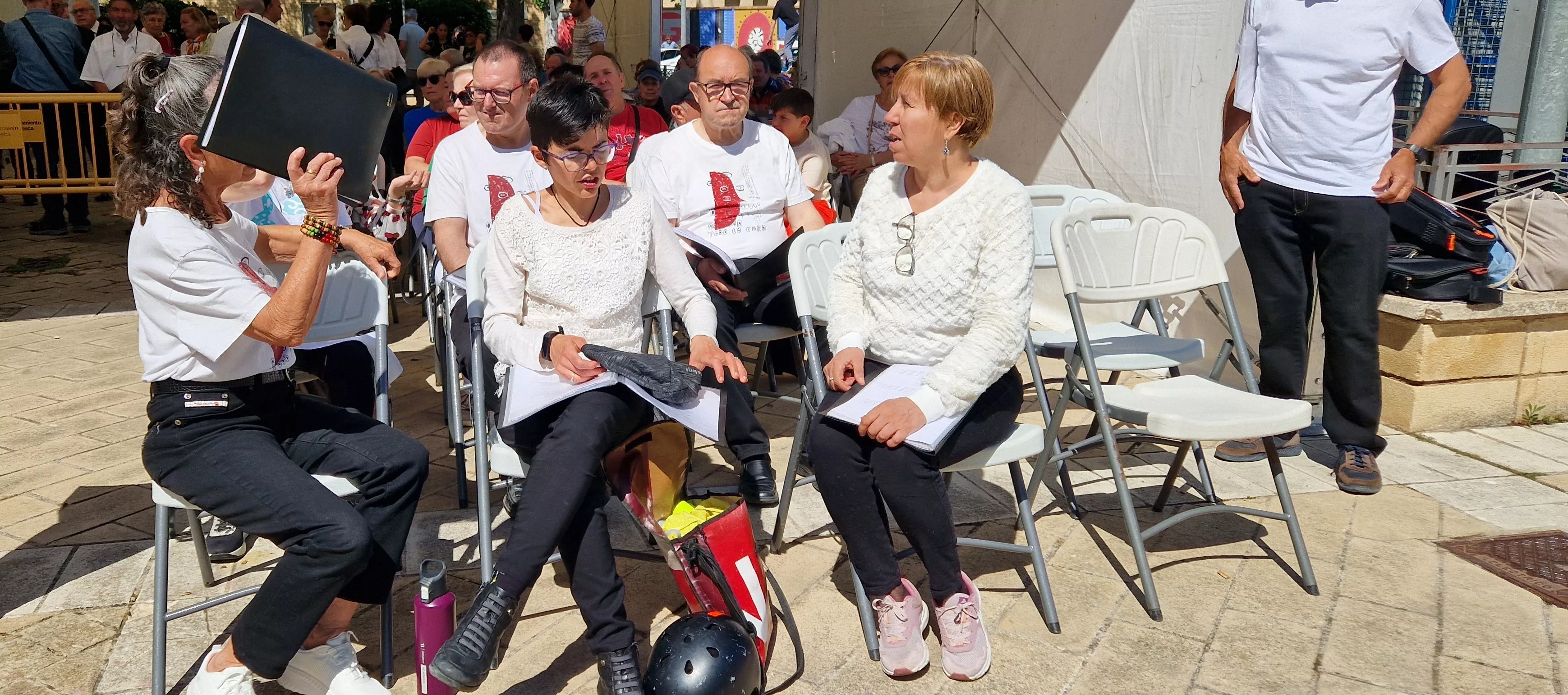 Concierto multicoral en Barriofest 2024. Foto Myriam Martínez