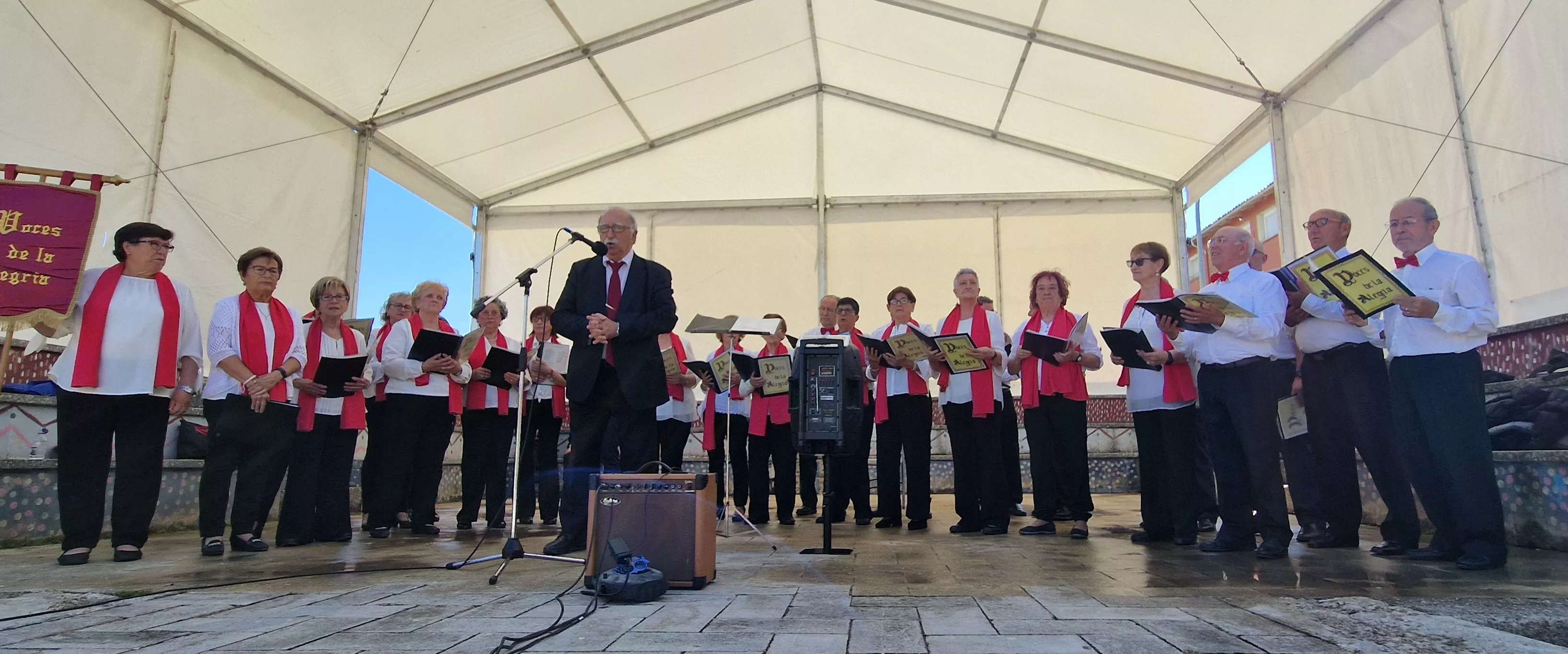 Concierto multicoral en Barriofest 2024. Foto Myriam Martínez