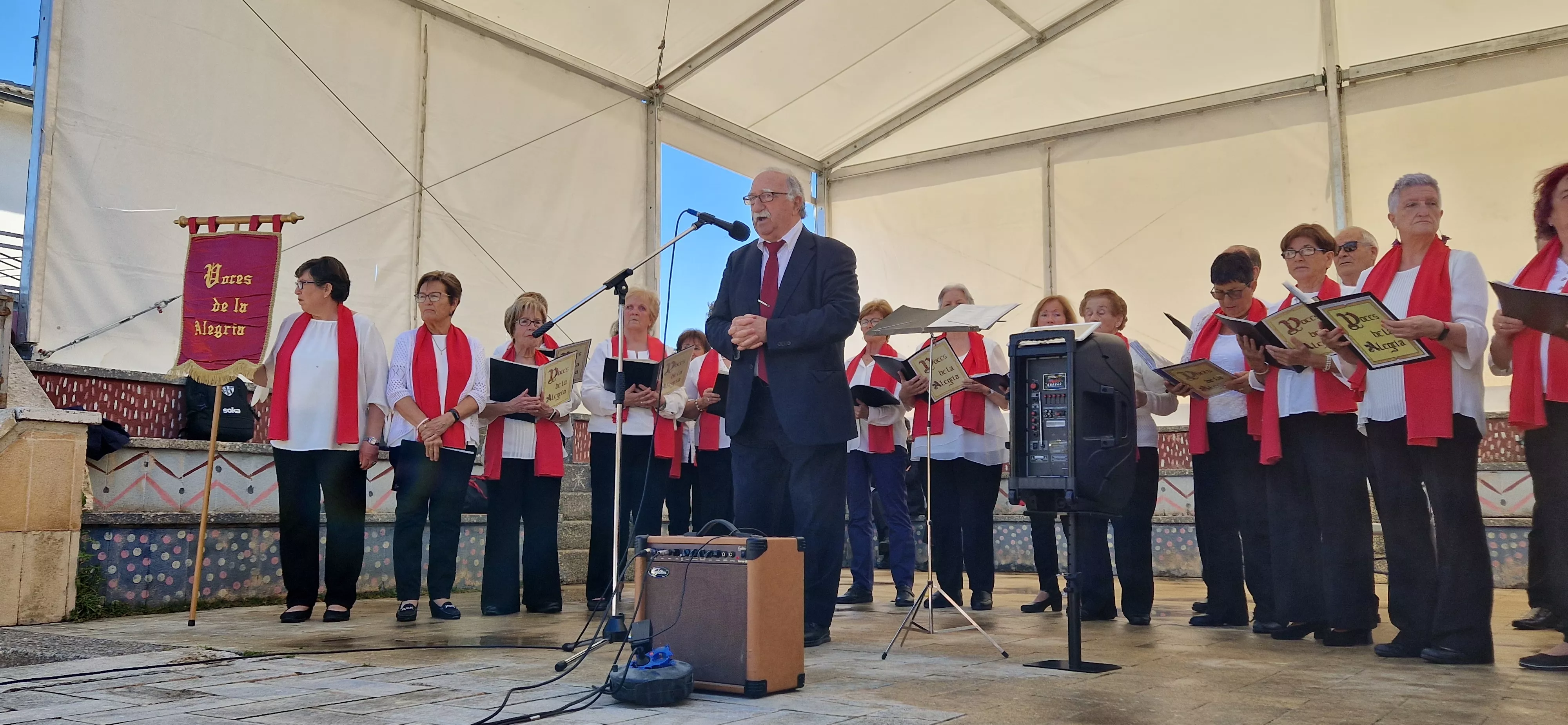 Concierto multicoral en Barriofest 2024. Foto Myriam Martínez