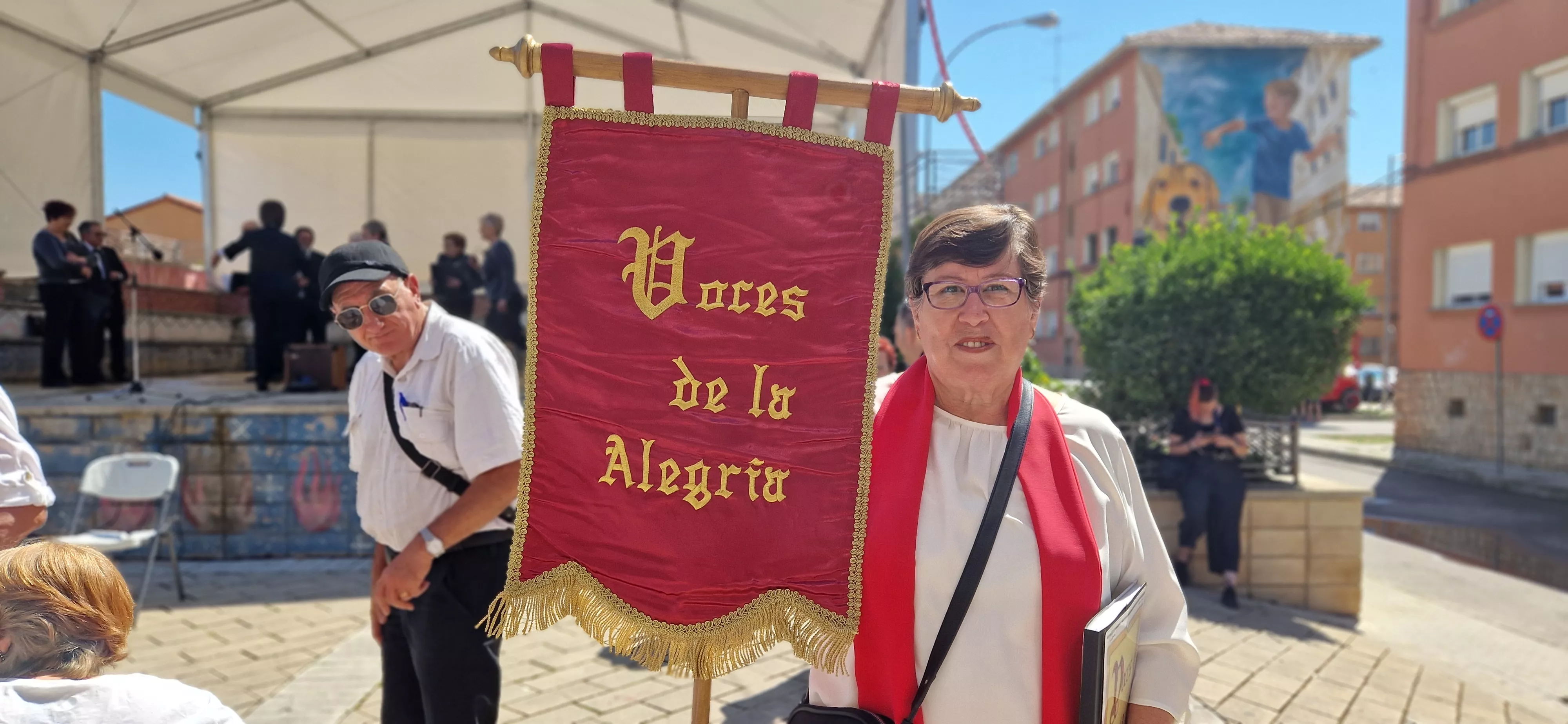 Concierto multicoral en Barriofest 2024. Foto Myriam Martínez