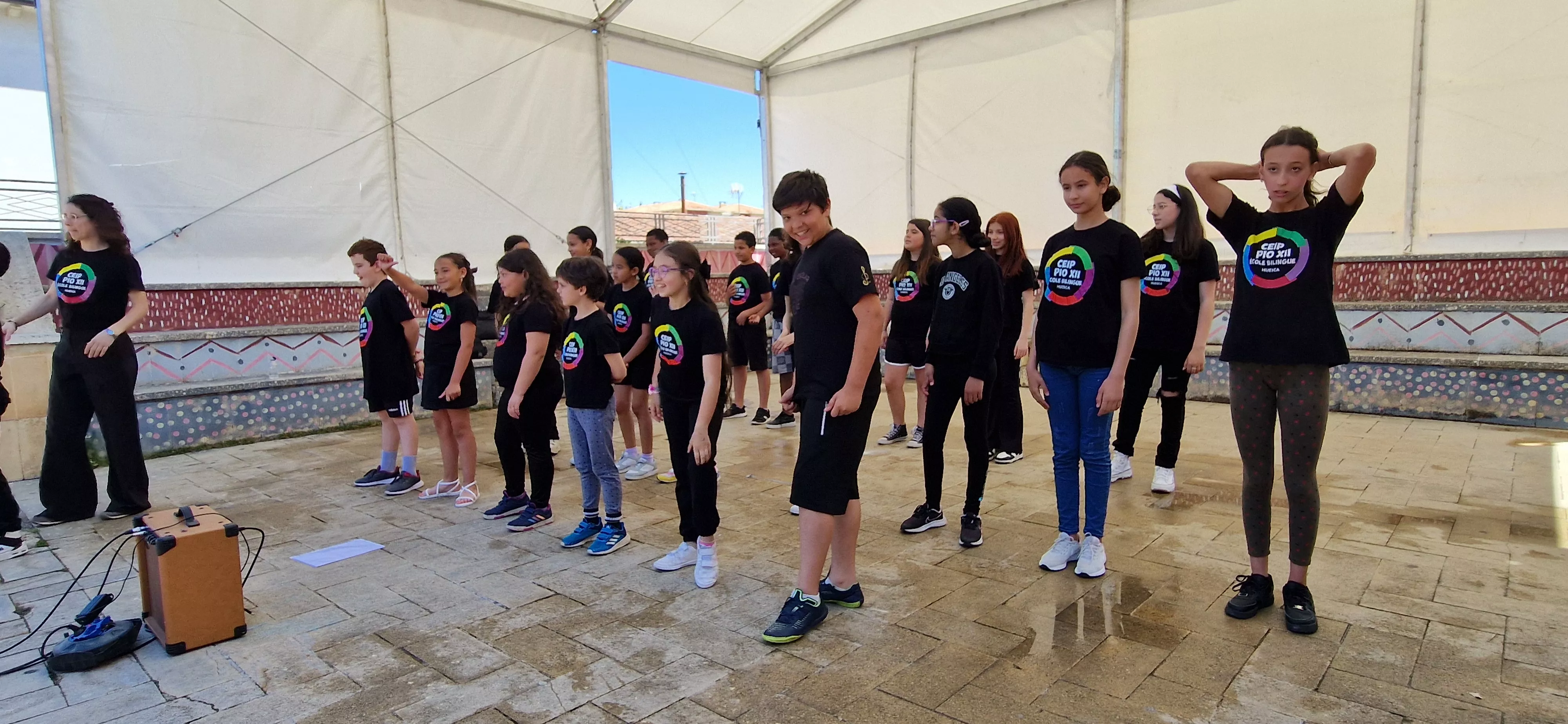 Concierto multicoral en Barriofest 2024. Foto Myriam Martínez