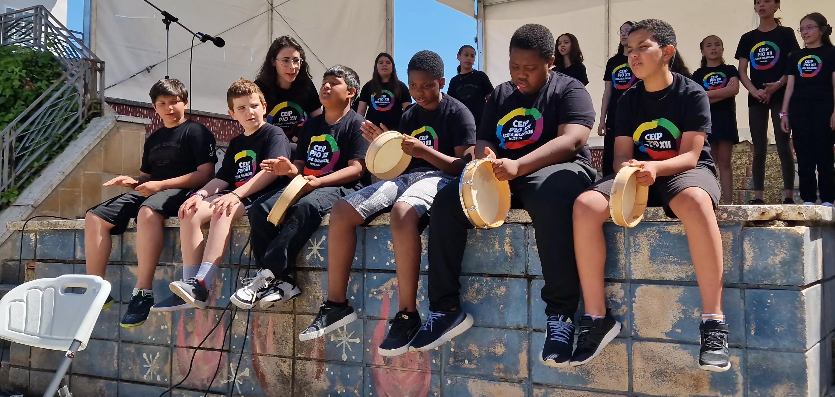 Concierto multicoral en Barriofest 2024. Foto Myriam Martínez