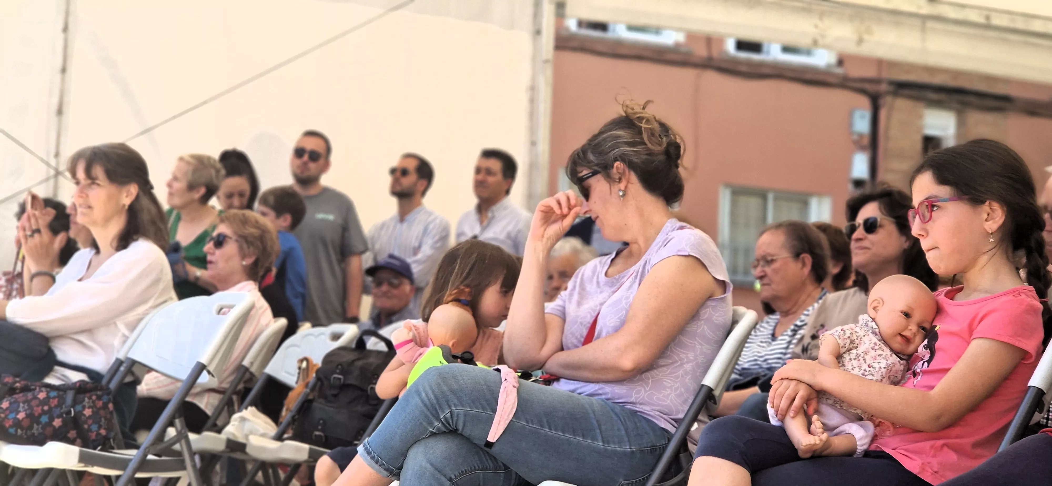 Concierto multicoral en Barriofest 2024. Foto Myriam Martínez