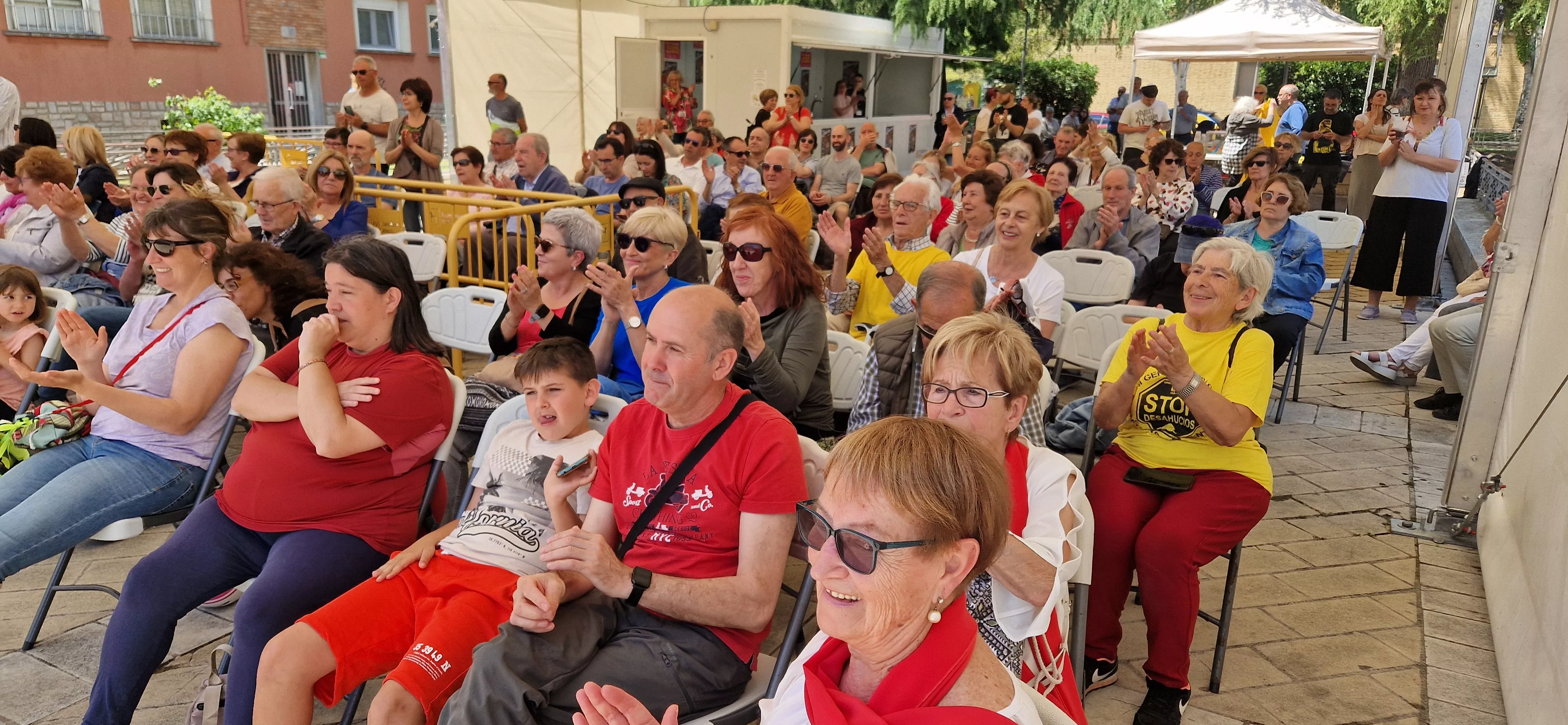 Concierto multicoral en Barriofest 2024. Foto Myriam Martínez