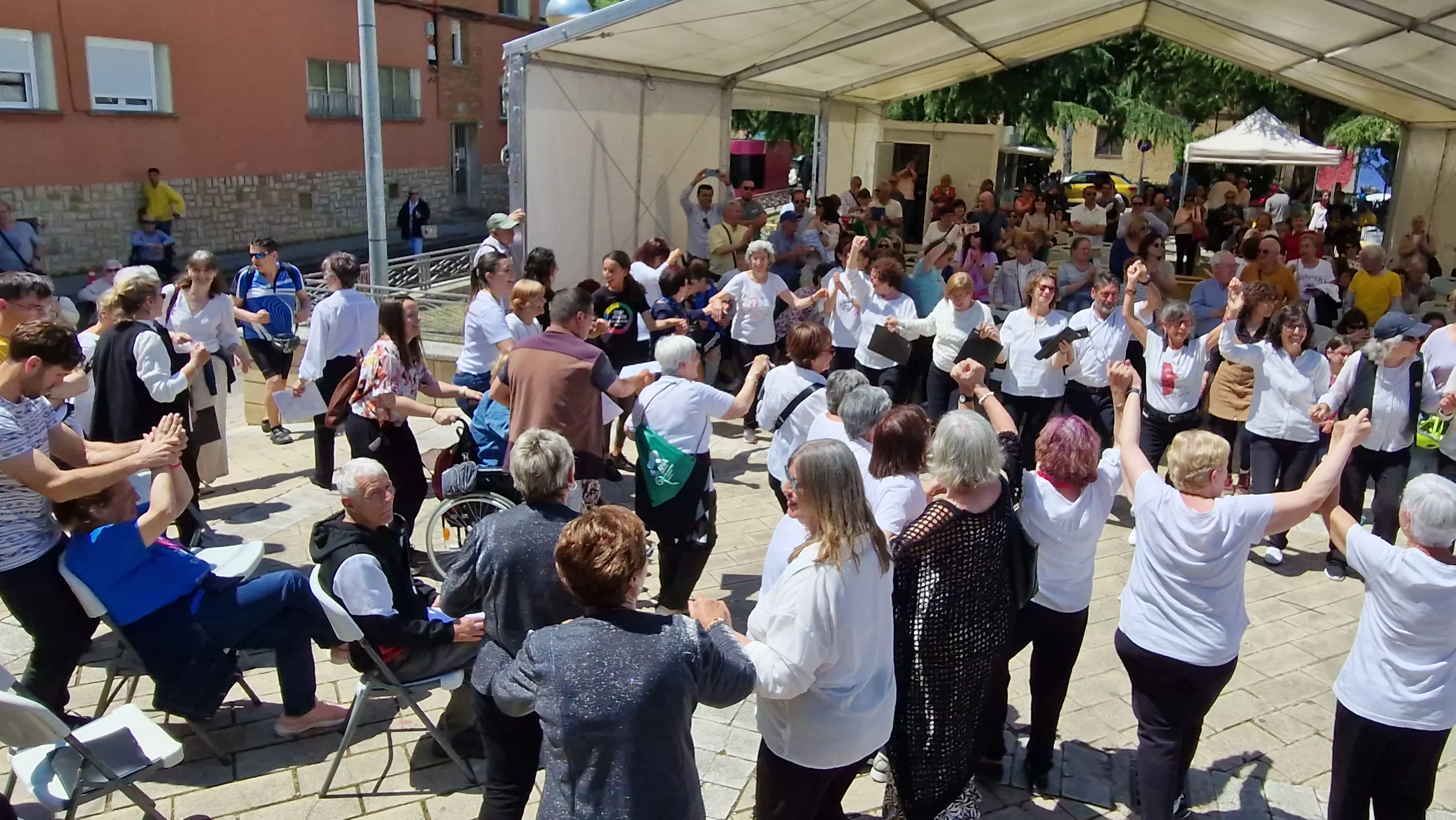 Concierto multicoral en Barriofest 2024. Foto Myriam Martínez