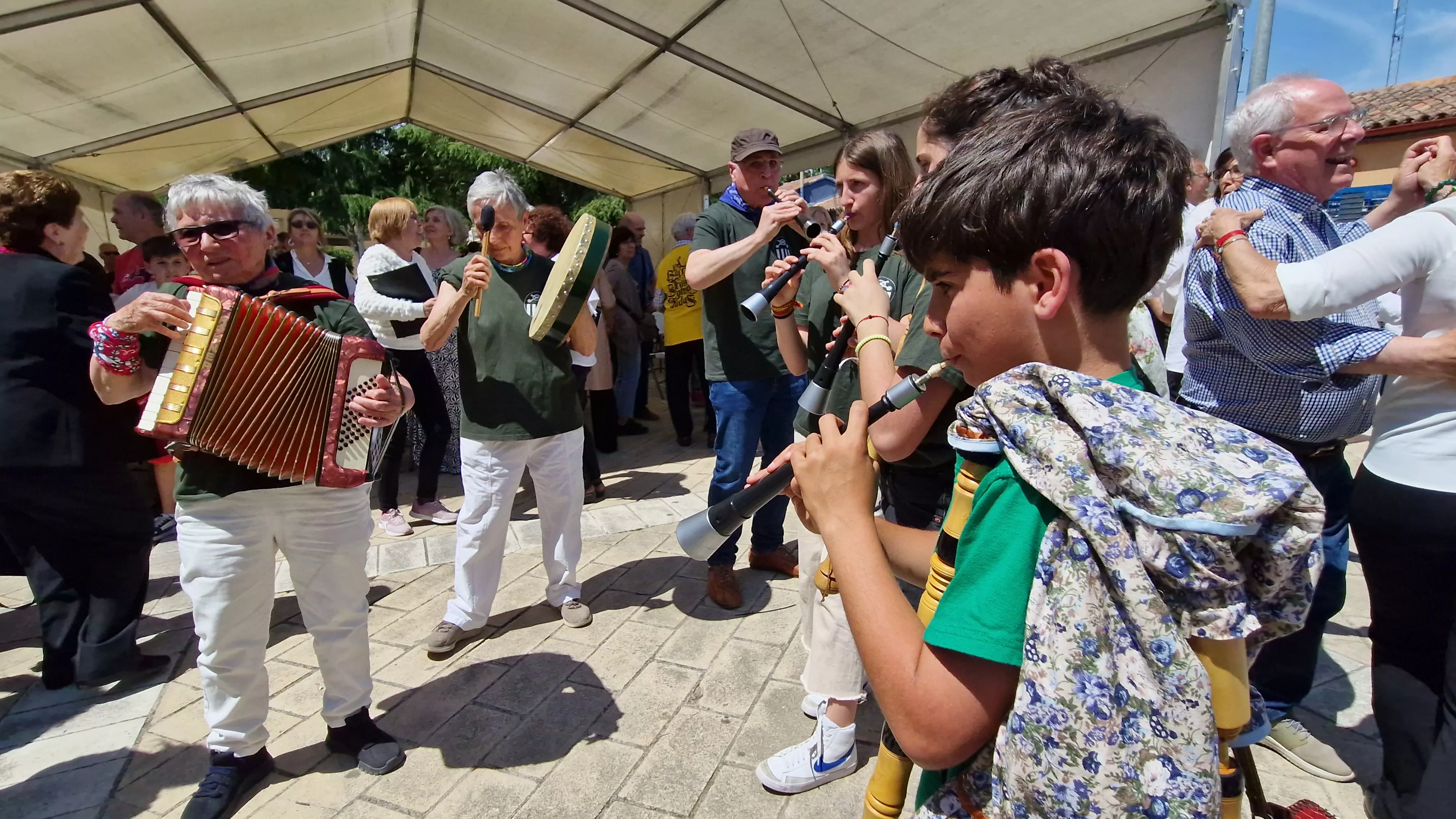 Concierto multicoral en Barriofest 2024. Foto Myriam Martínez