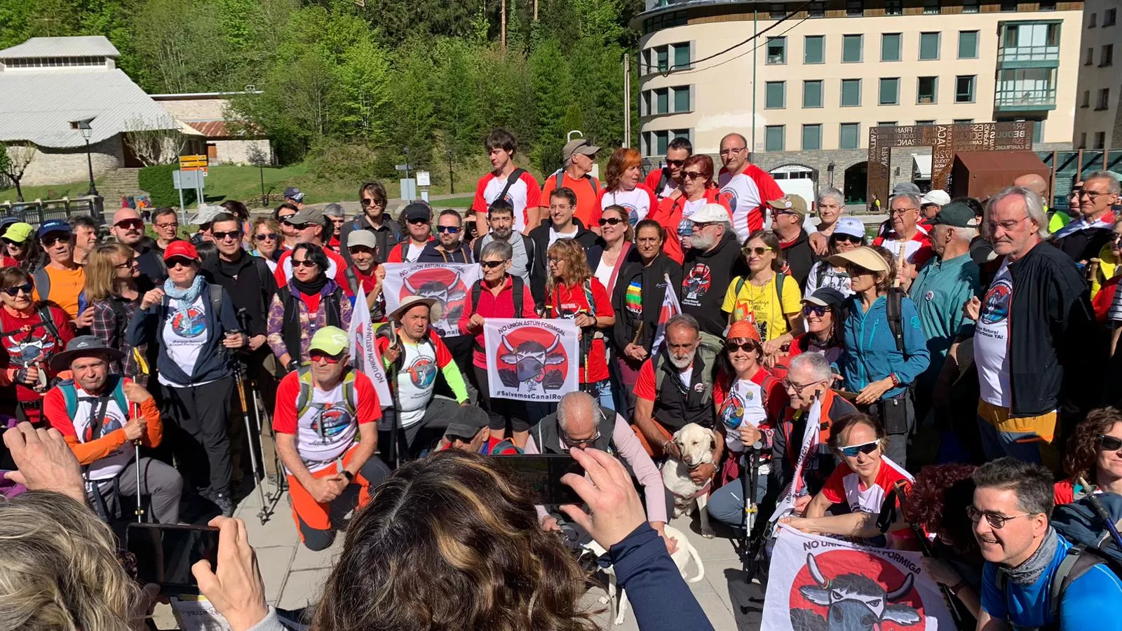 Última etapa de la Marcha a Canal Roya, con salida en Canfranc.