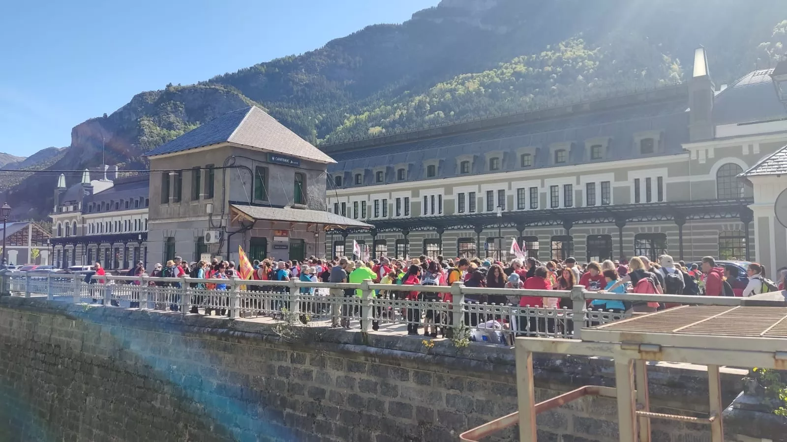 Última etapa de la Marcha a Canal Roya, con salida en Canfranc.
