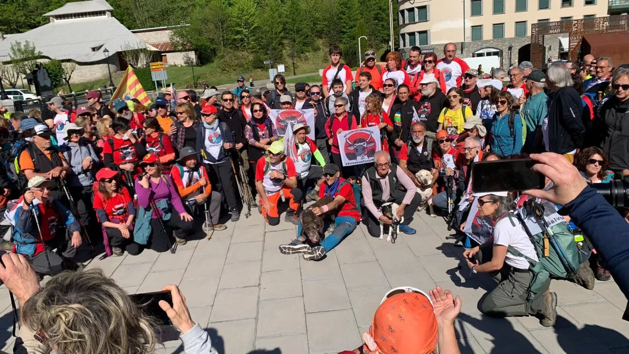 Última etapa de la Marcha a Canal Roya, con salida en Canfranc.