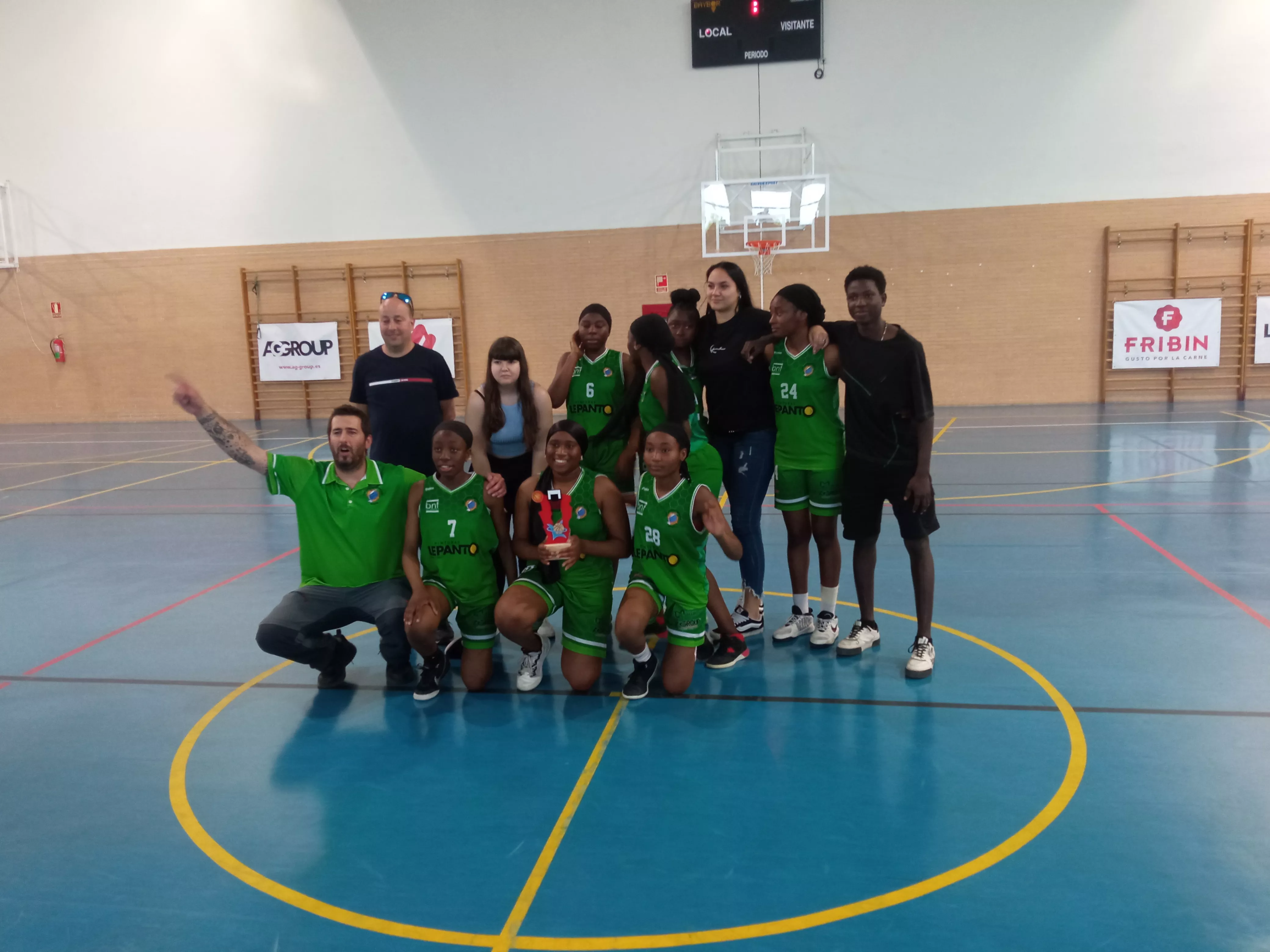 El Lepanto-Mazana CB Binéfar se lleva la final a cuatro