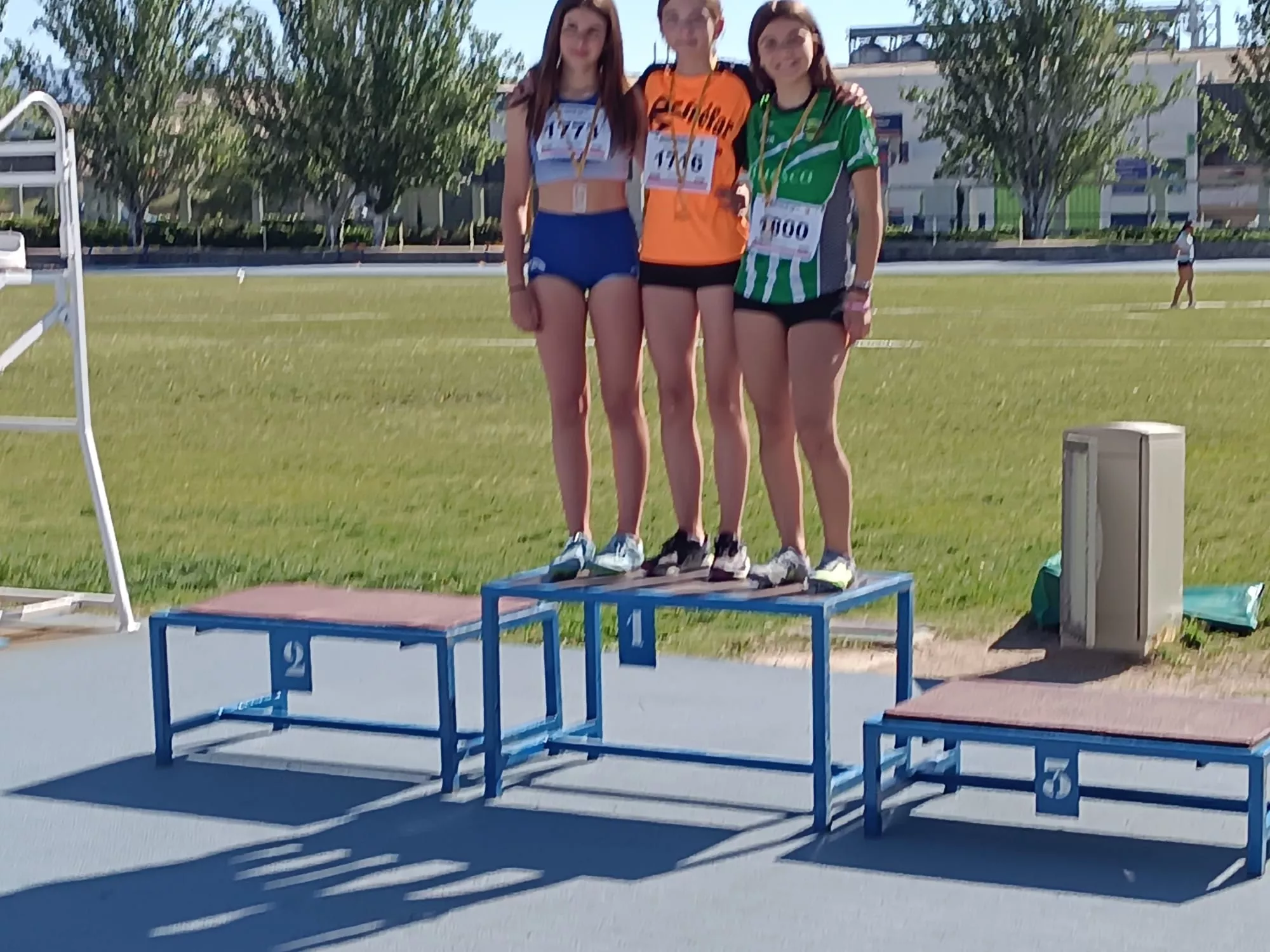 Provincial de atletismo Sub 14 y Sub 16 