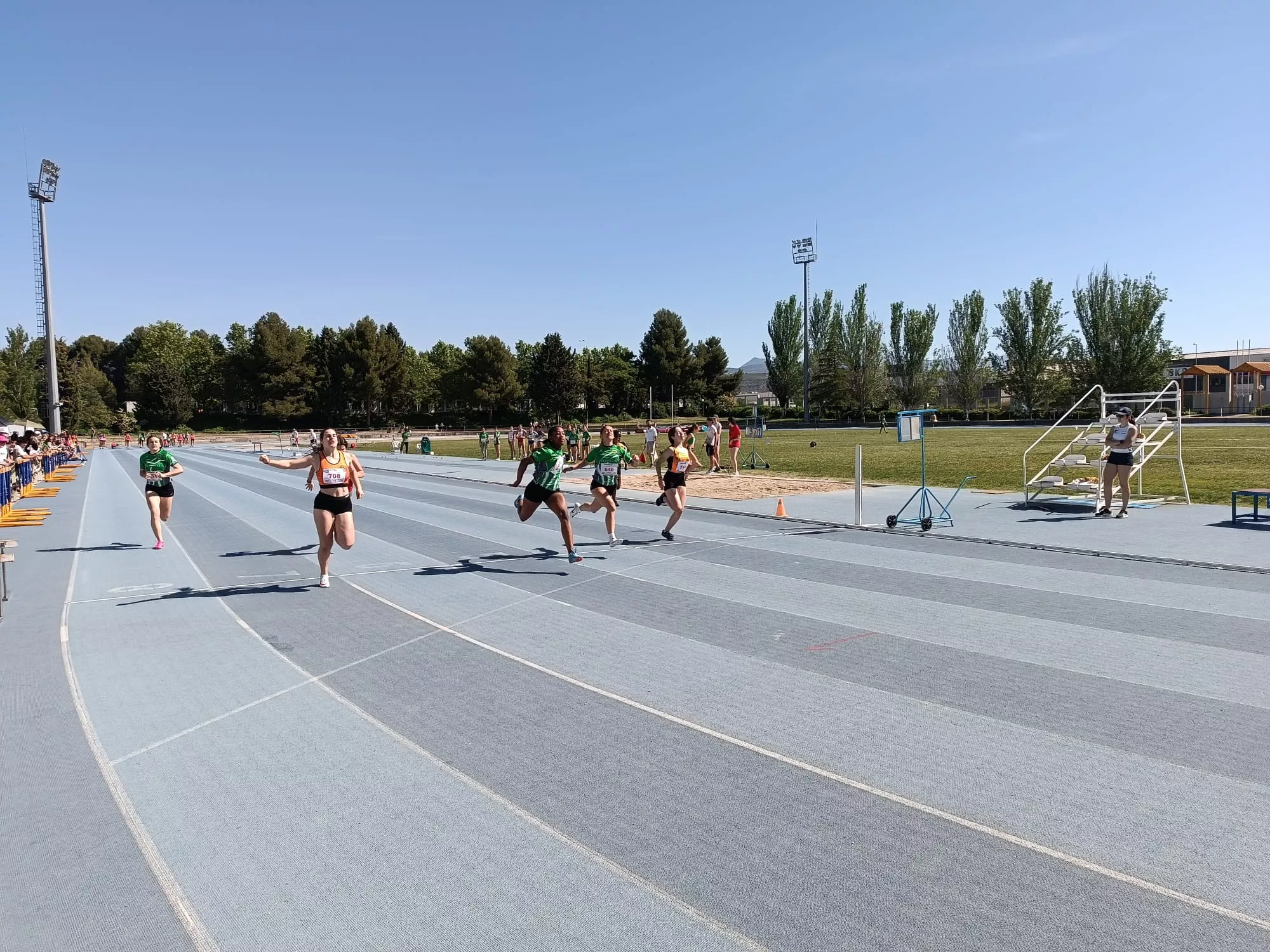 Provincial de atletismo Sub 14 y Sub 16 