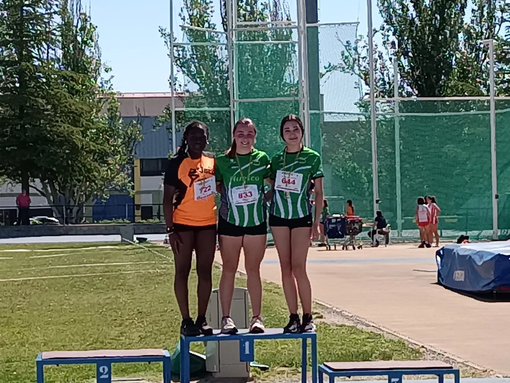 Provincial de atletismo Sub 14 y Sub 16 
