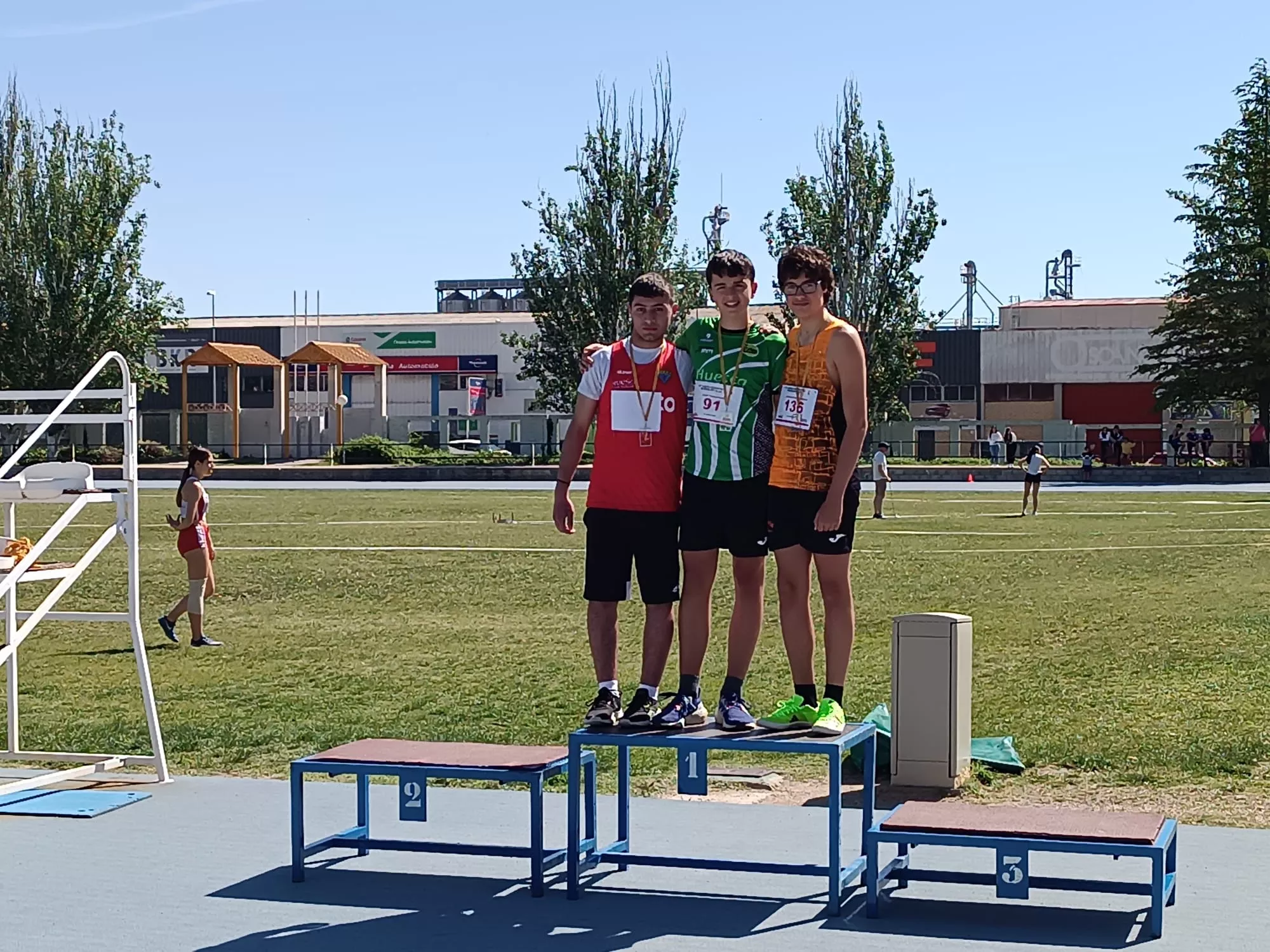 Provincial de atletismo Sub 14 y Sub 16 