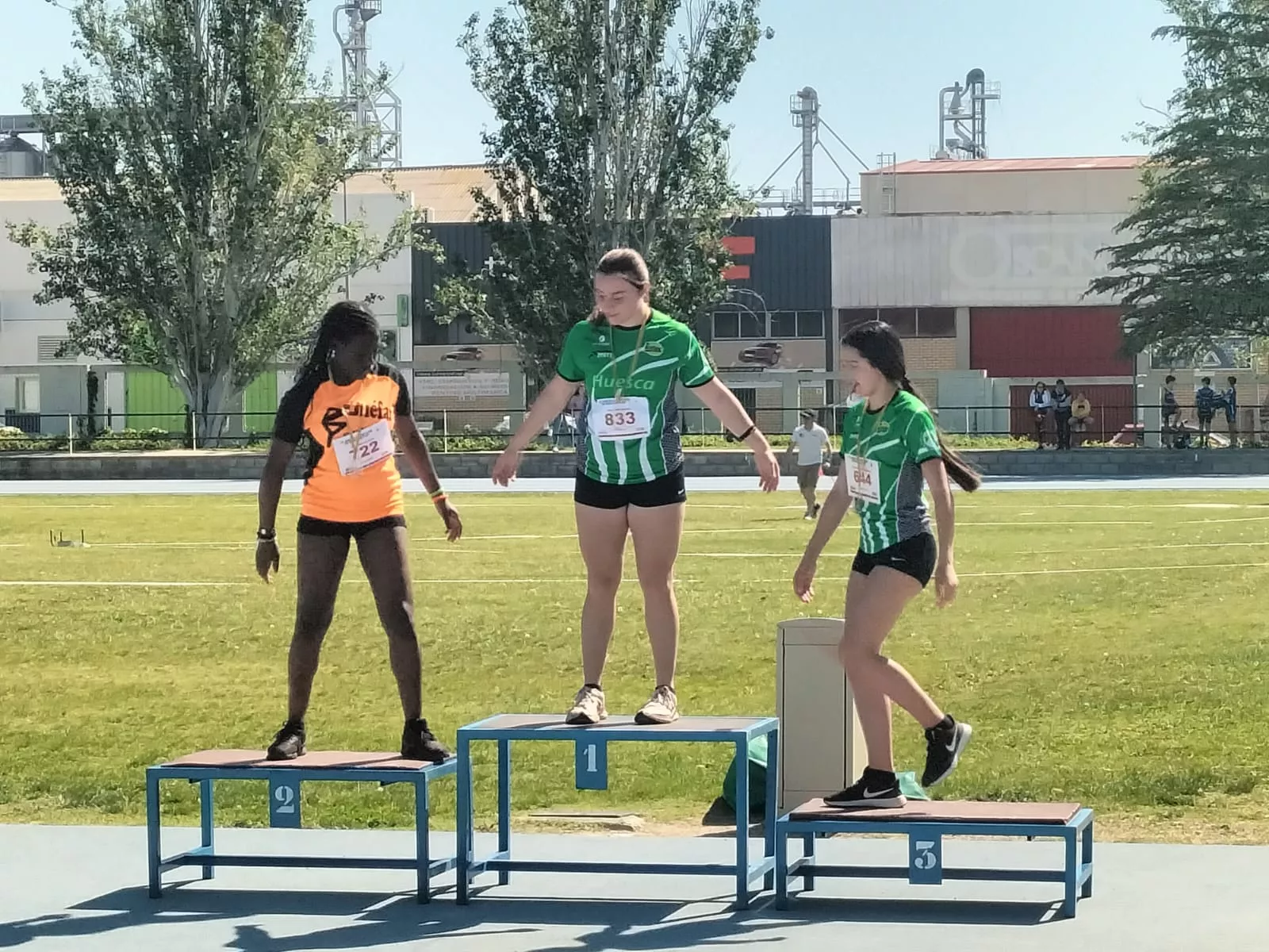 Provincial de atletismo Sub 14 y Sub 16 