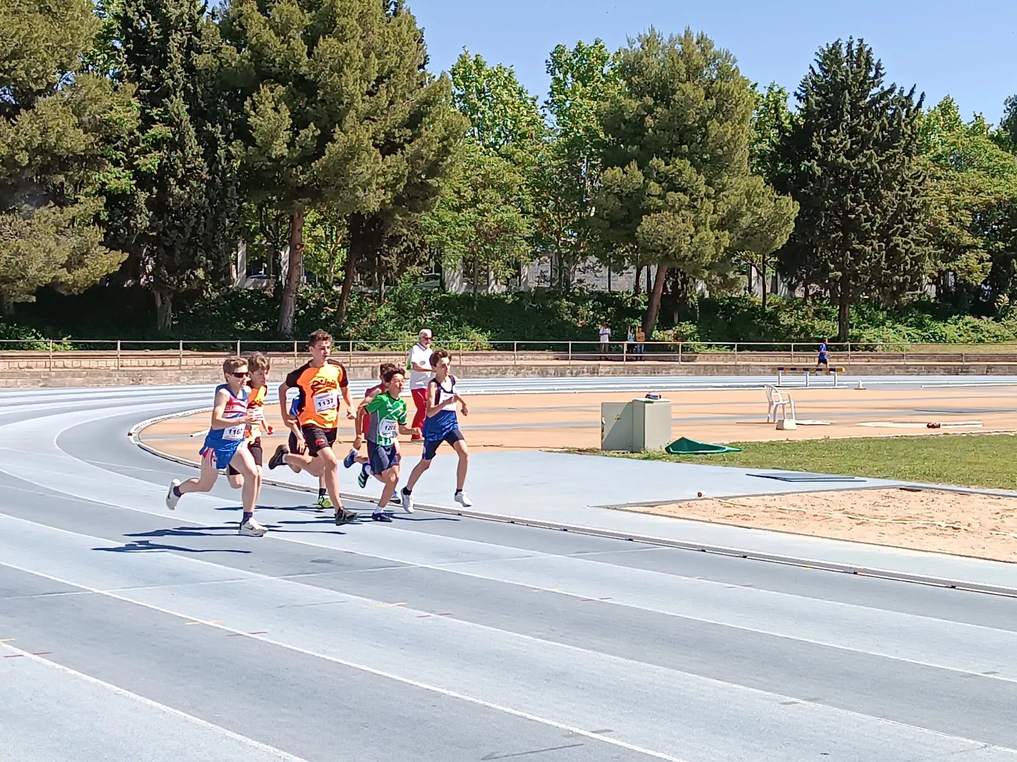 Provincial de atletismo Sub 14 y Sub 16 