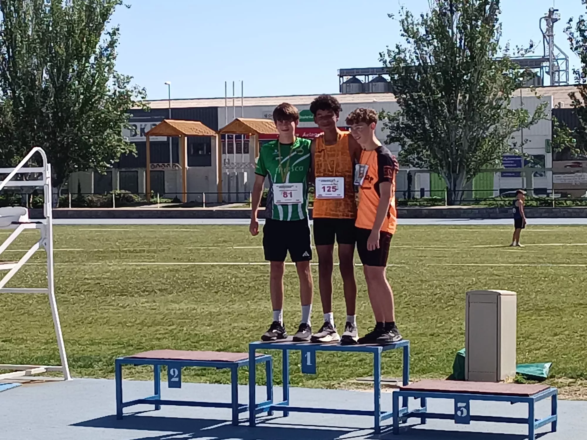 Provincial de atletismo Sub 14 y Sub 16 