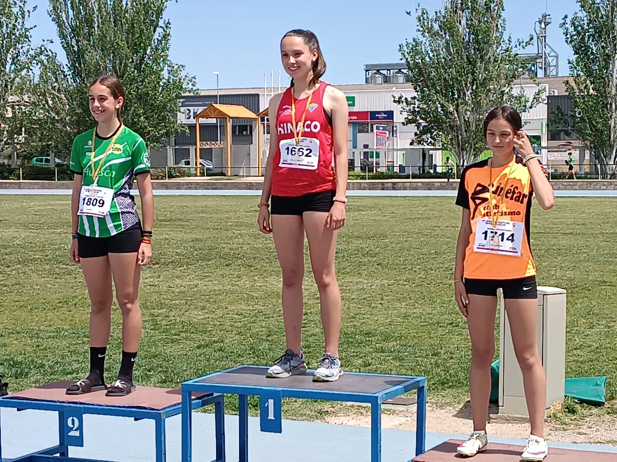 Provincial de atletismo Sub 14 y Sub 16 