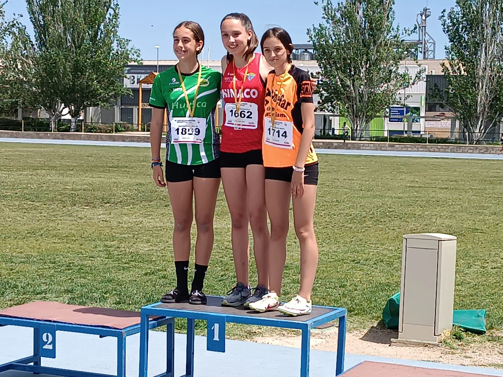 Provincial de atletismo Sub 14 y Sub 16 