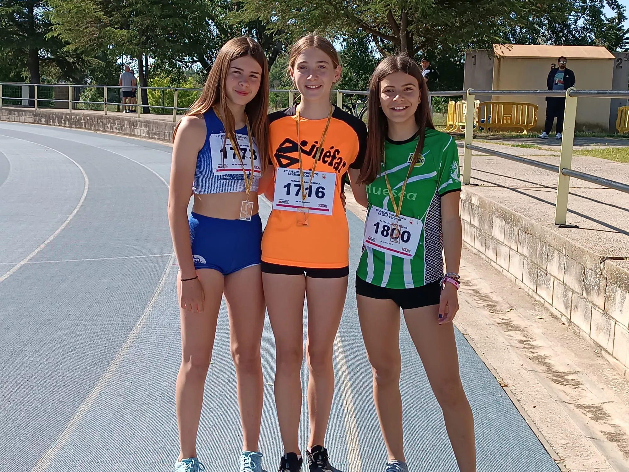 Provincial de atletismo Sub 14 y Sub 16 