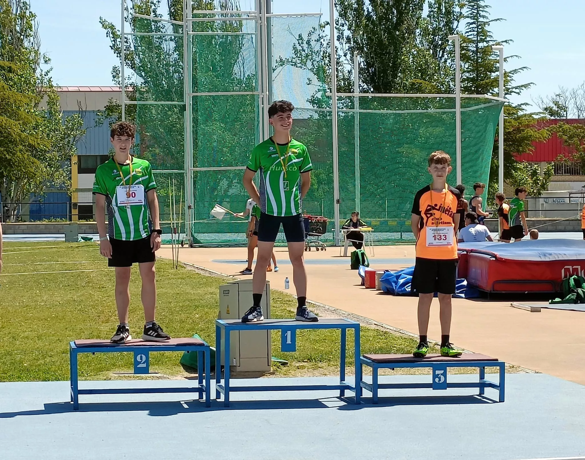 Provincial de atletismo Sub 14 y Sub 16 