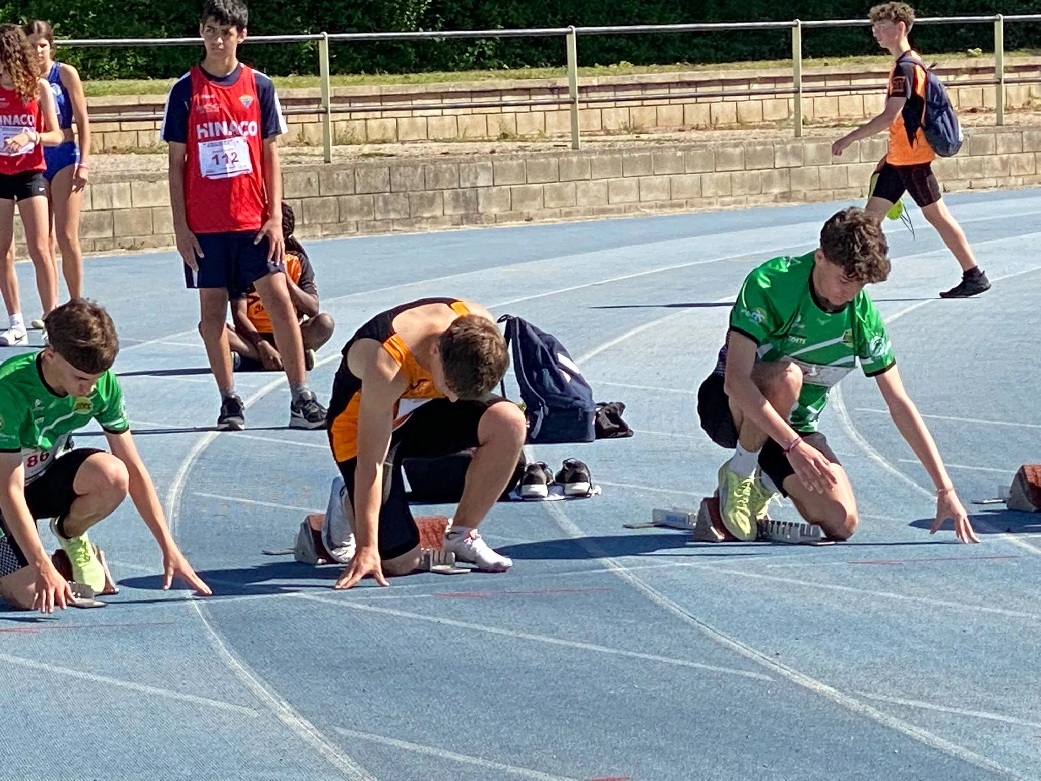 Provincial de atletismo Sub 14 y Sub 16 