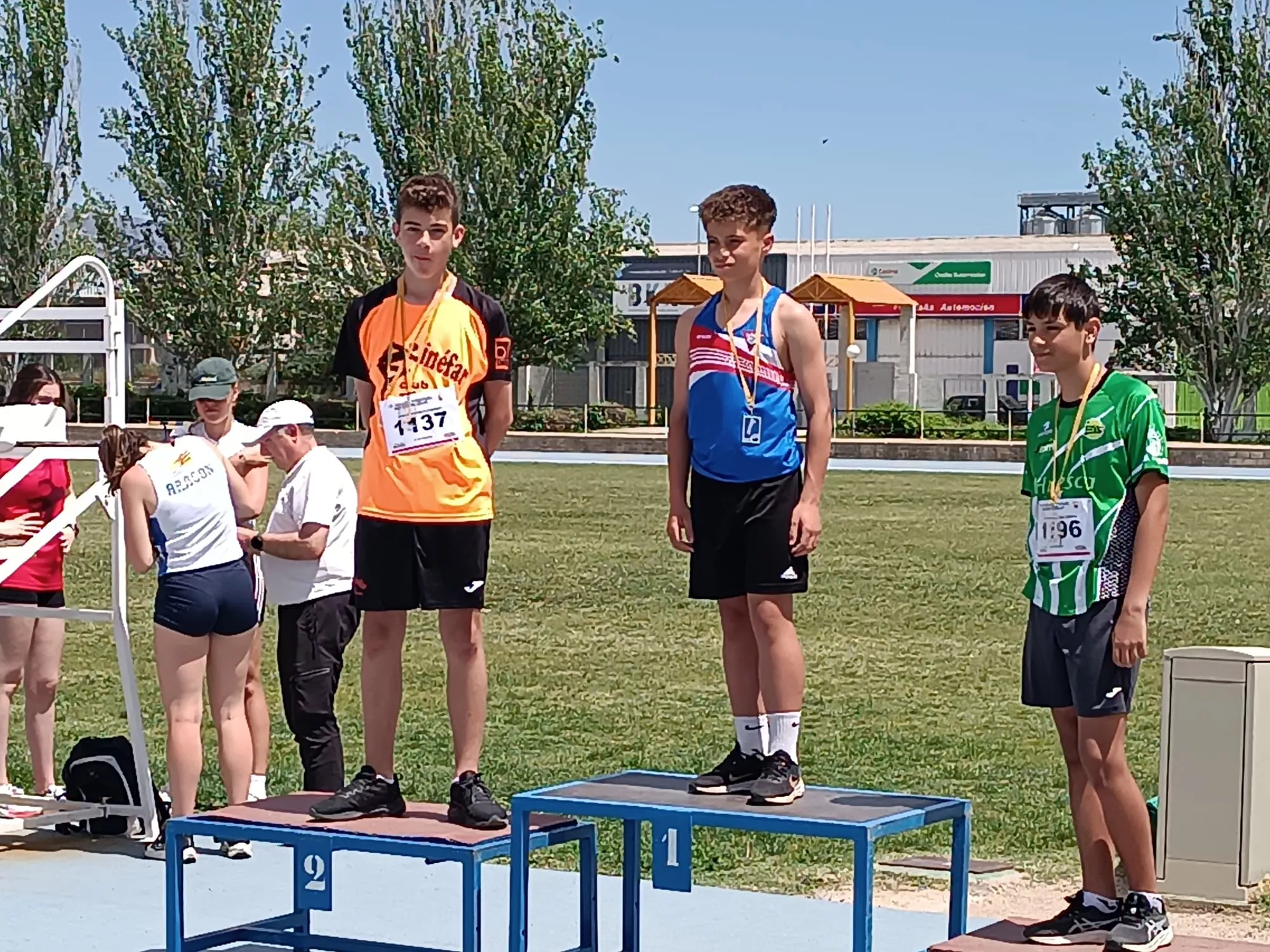 Provincial de atletismo Sub 14 y Sub 16 