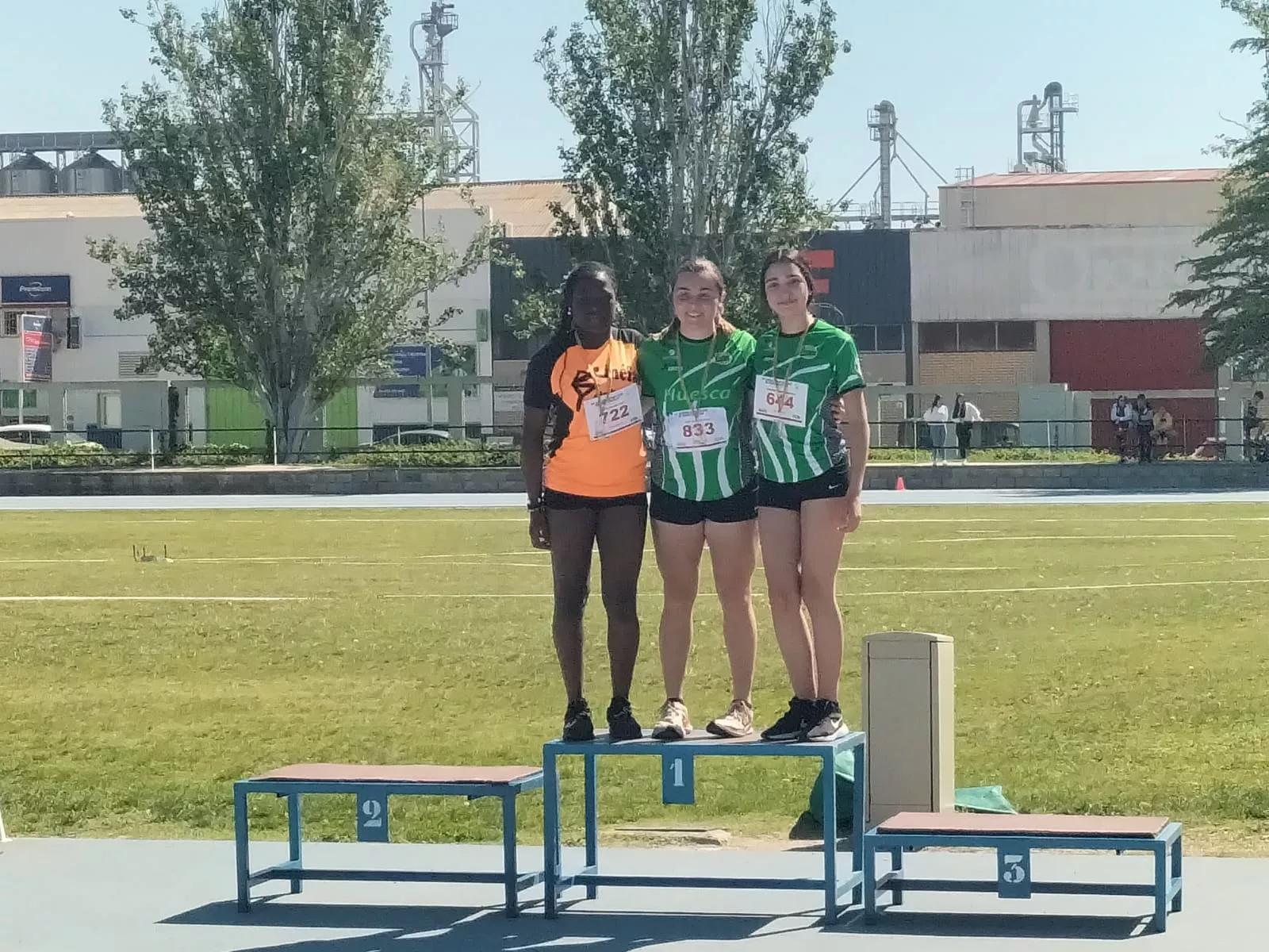 Provincial de atletismo Sub 14 y Sub 16 