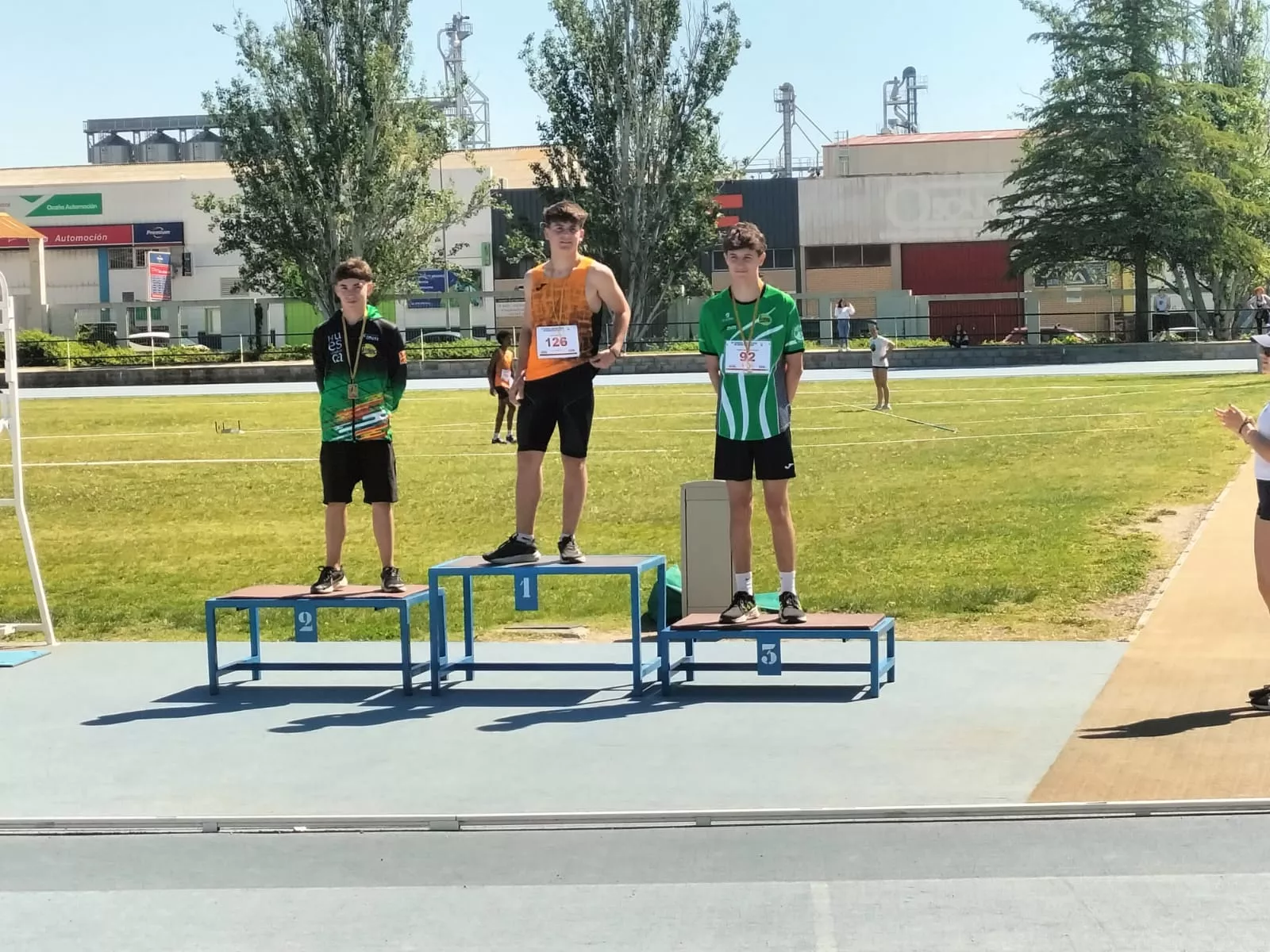 Provincial de atletismo Sub 14 y Sub 16 