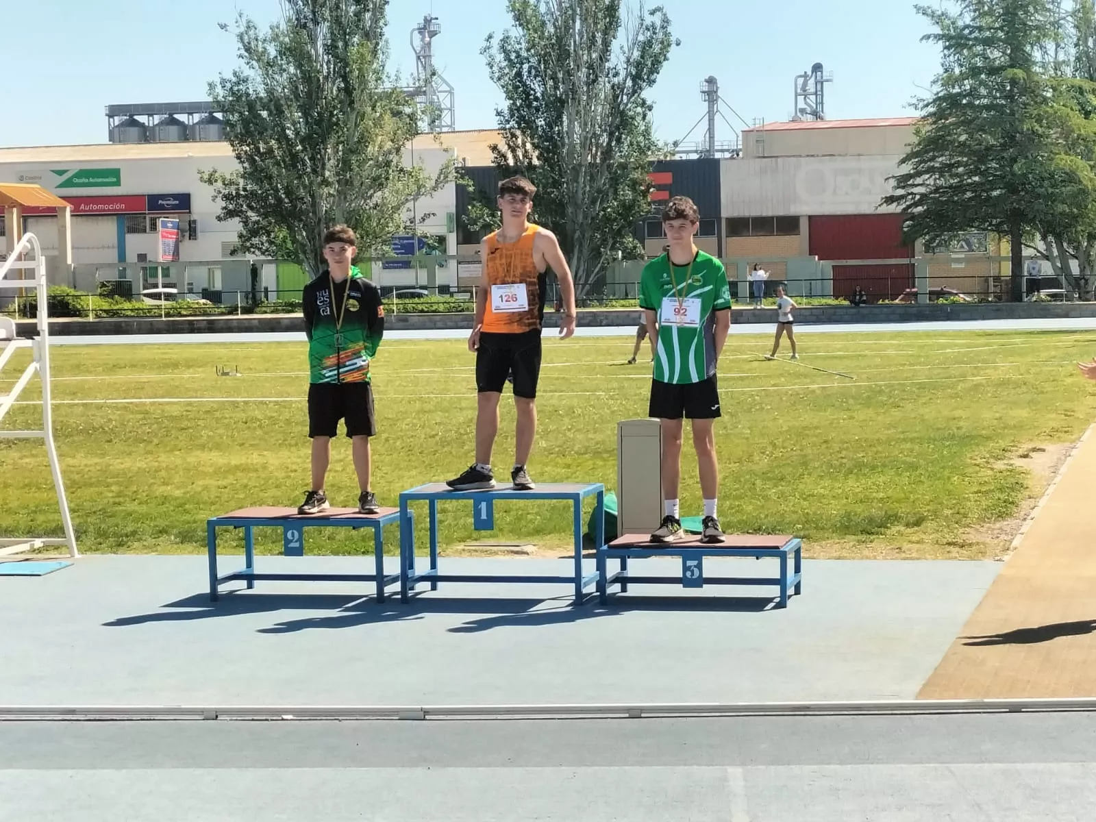 Provincial de atletismo Sub 14 y Sub 16 