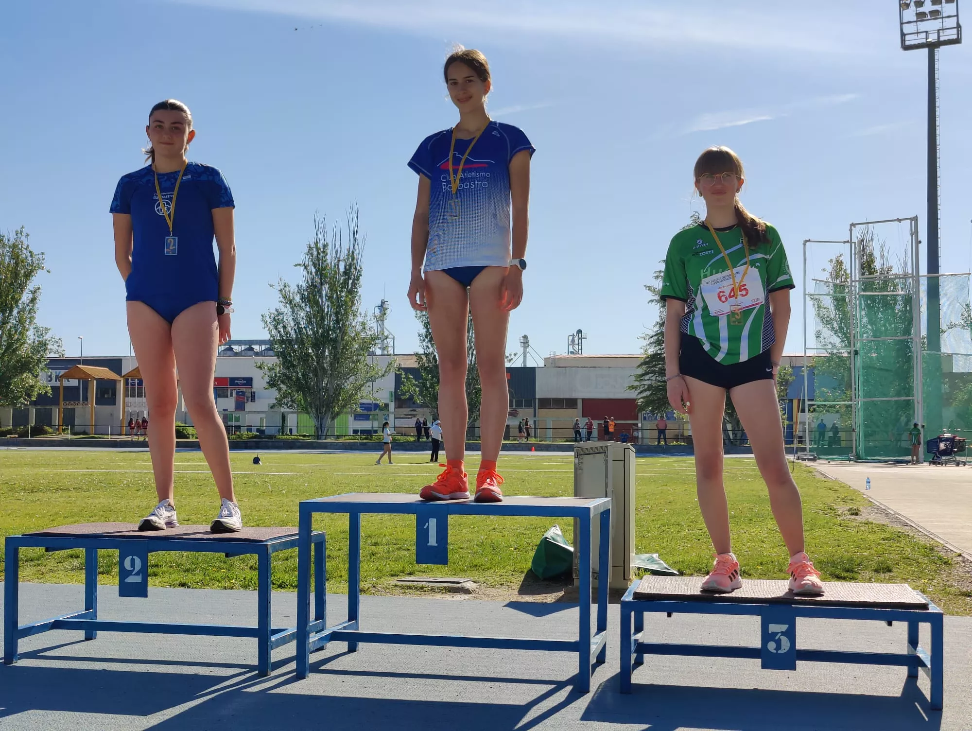 Provincial de atletismo Sub 14 y Sub 16 