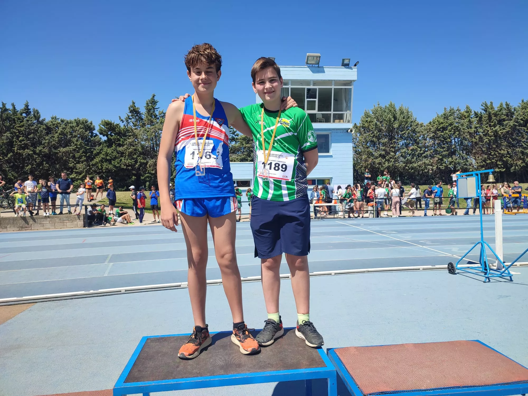 Provincial de atletismo Sub 14 y Sub 16