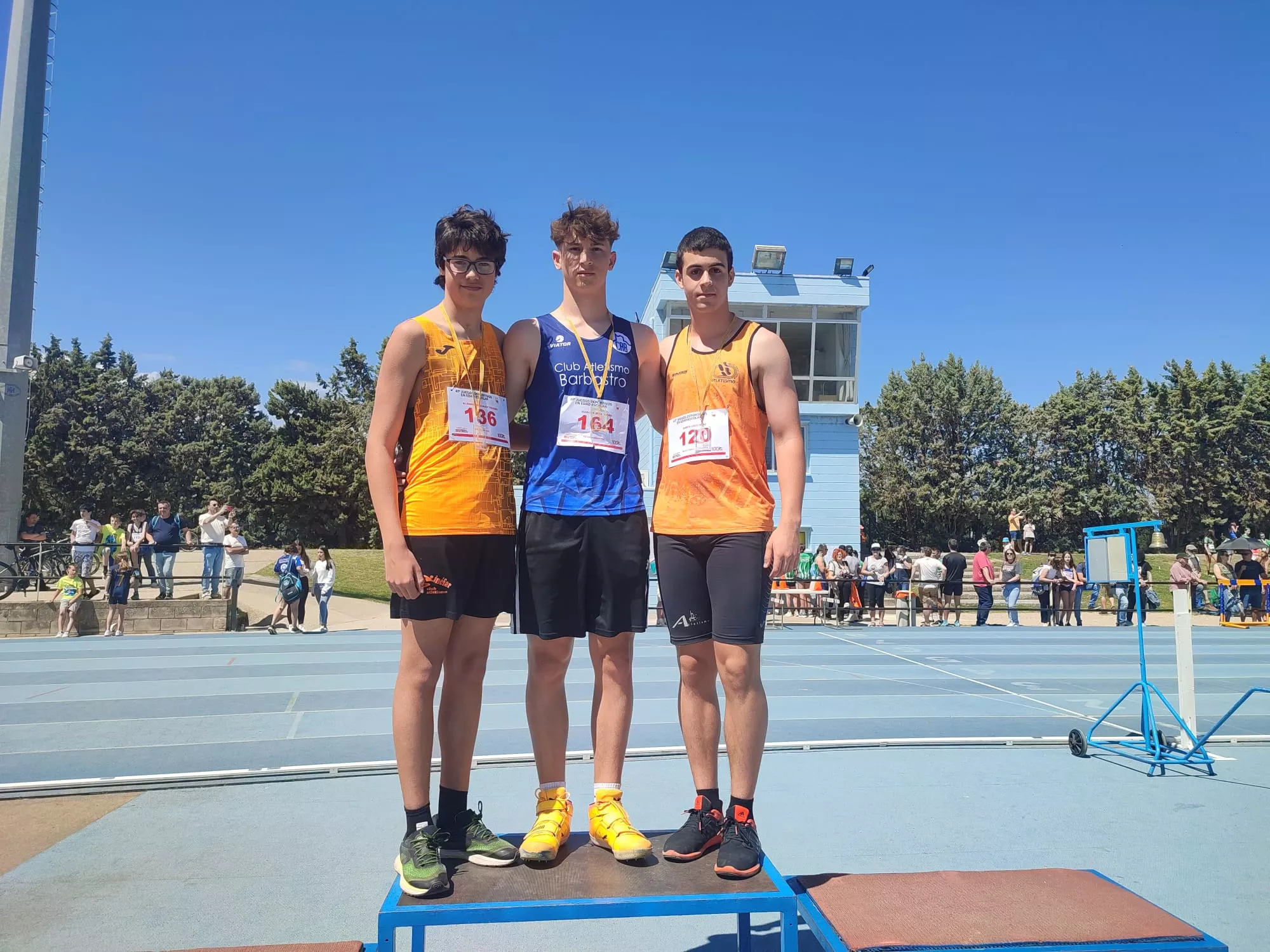 Provincial de atletismo Sub 14 y Sub 16 