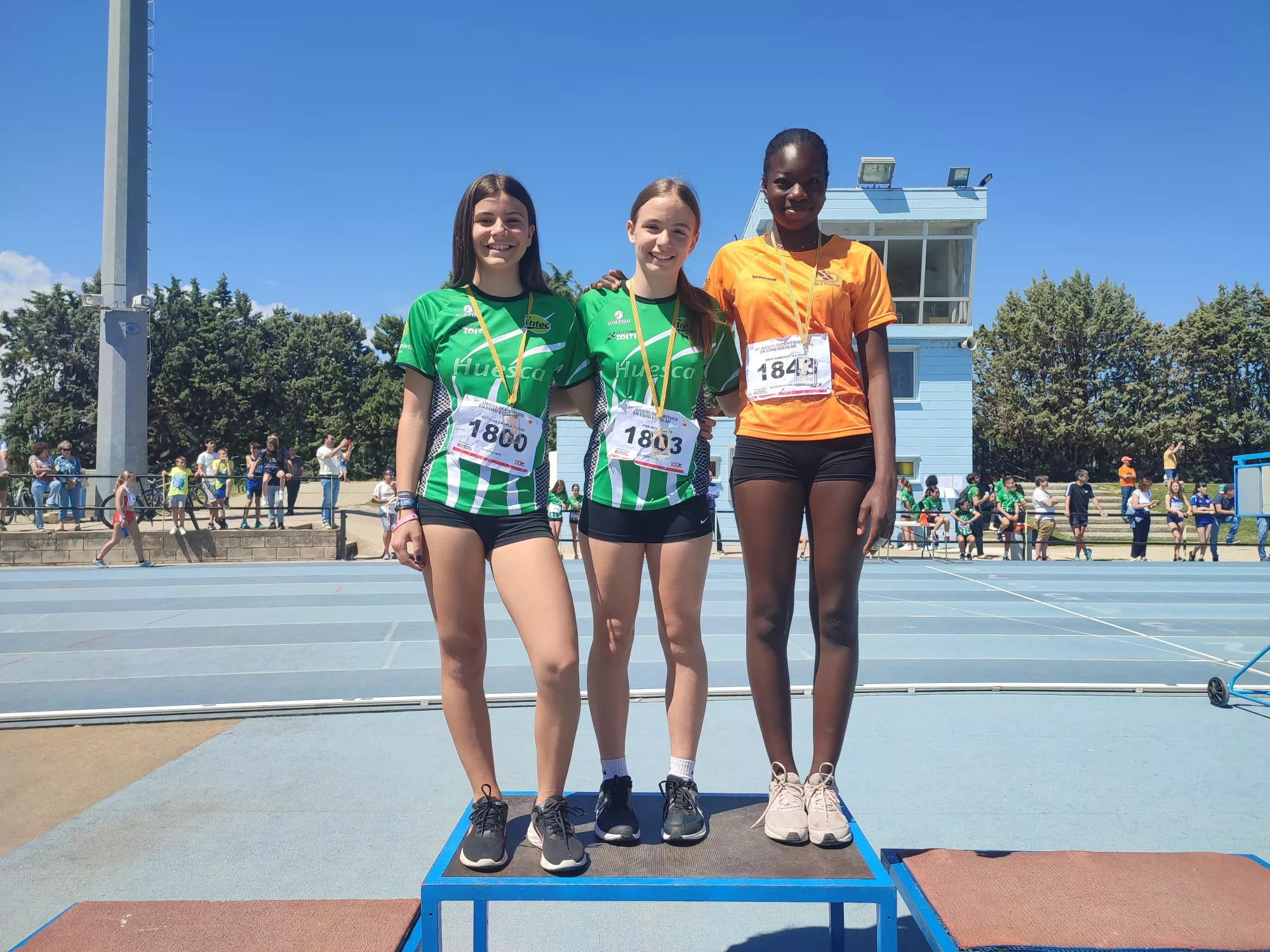 Provincial de atletismo Sub 14 y Sub 16 