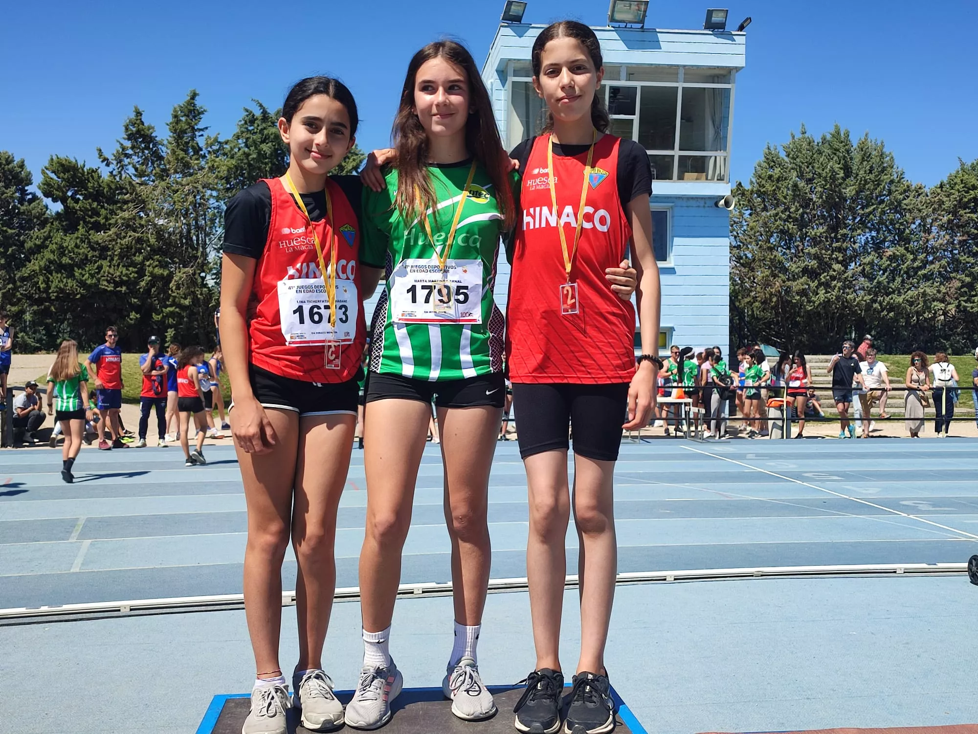 Provincial de atletismo Sub 14 y Sub 16