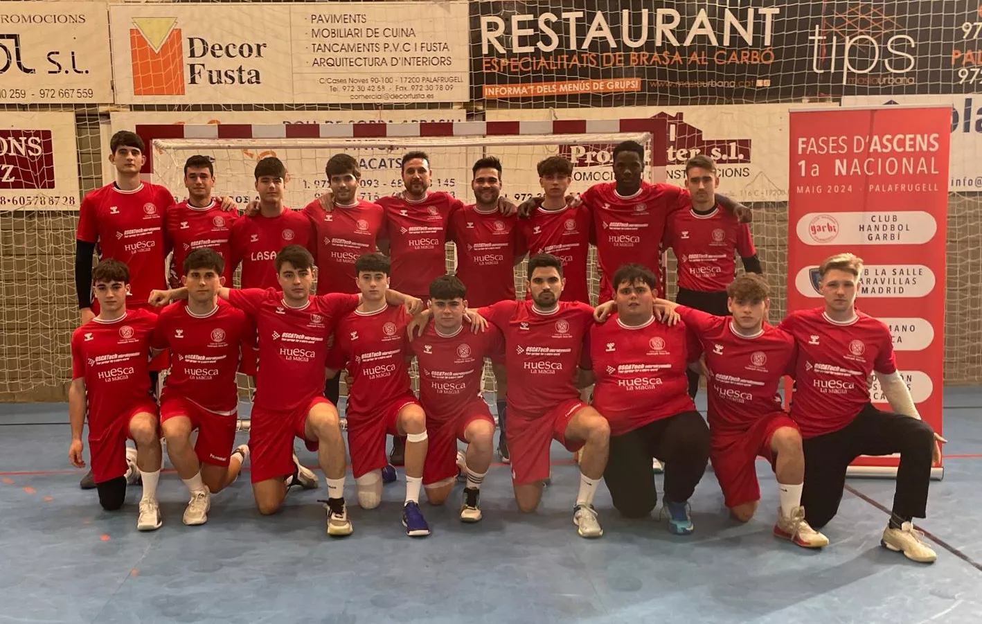 Oscatech Huesca se queda a las puertas del ascenso