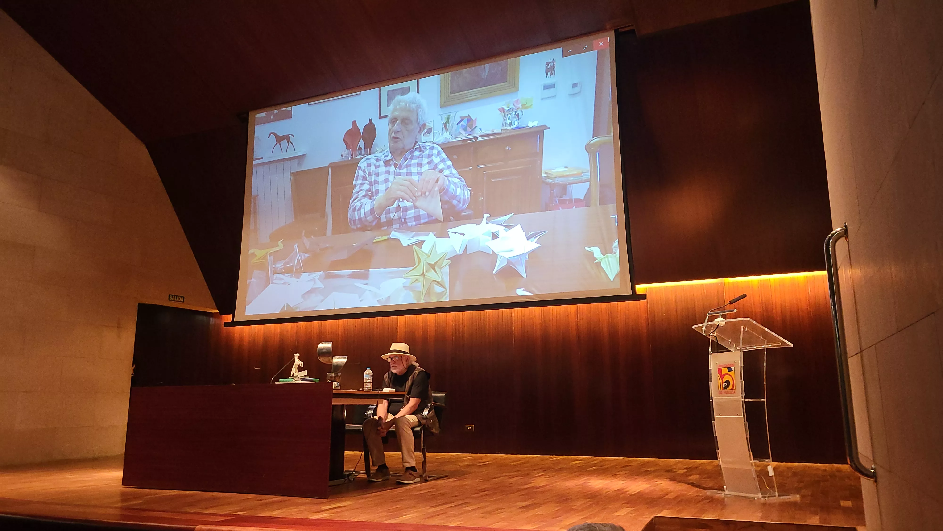 Homenaje a Ángel Gari con motivo de su 80 cumpleaños. Foto Mercedes Manterola