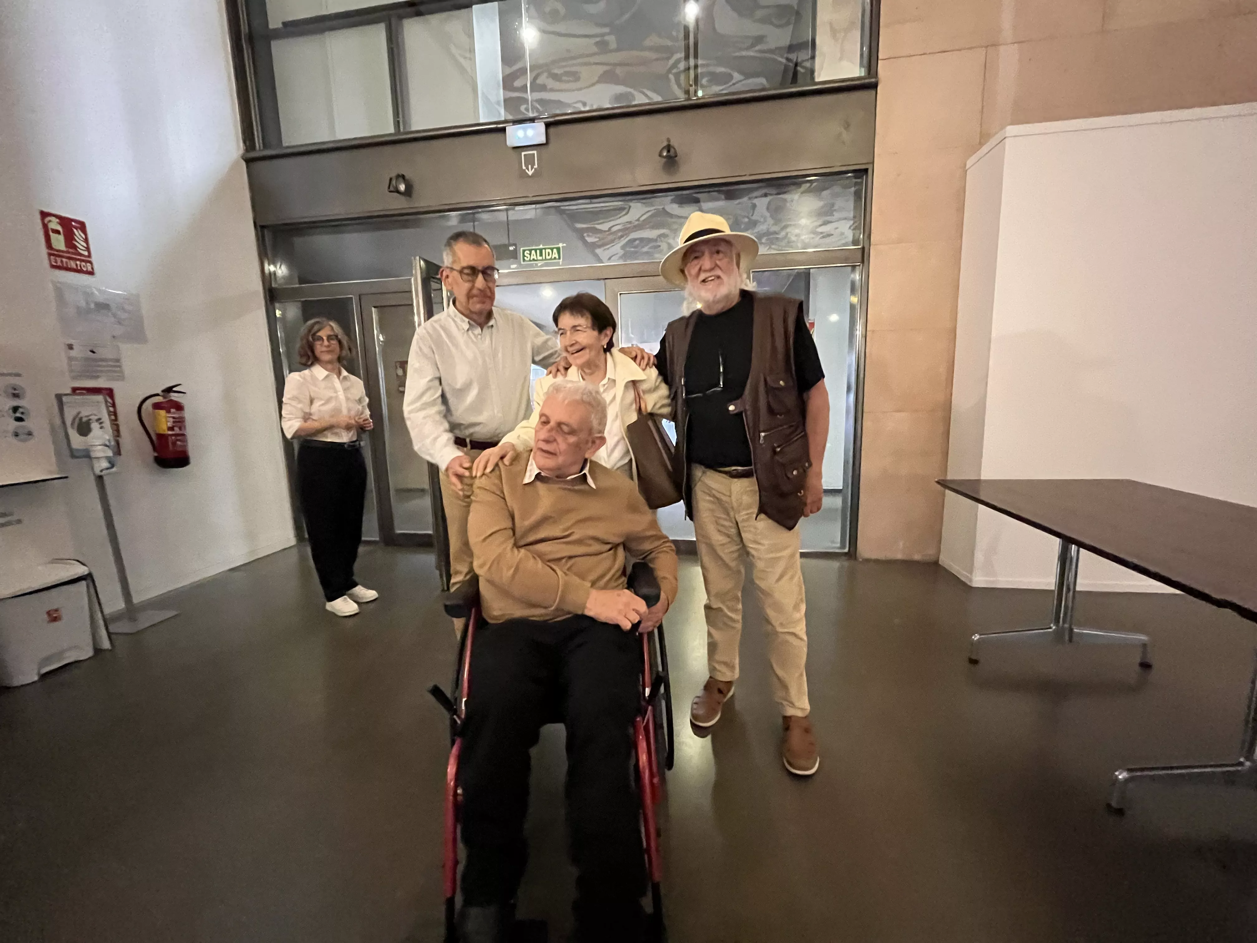 Homenaje a Ángel Gari con motivo de su 80 cumpleaños. Foto Mercedes Manterola